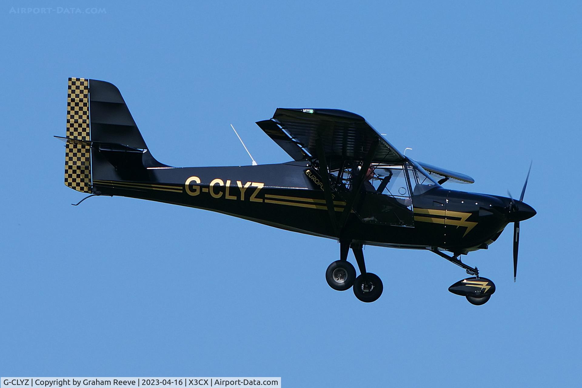 G-CLYZ, 2021 Ascent Industries EuroFOX 3K C/N 61821, Landing at Northrepps.