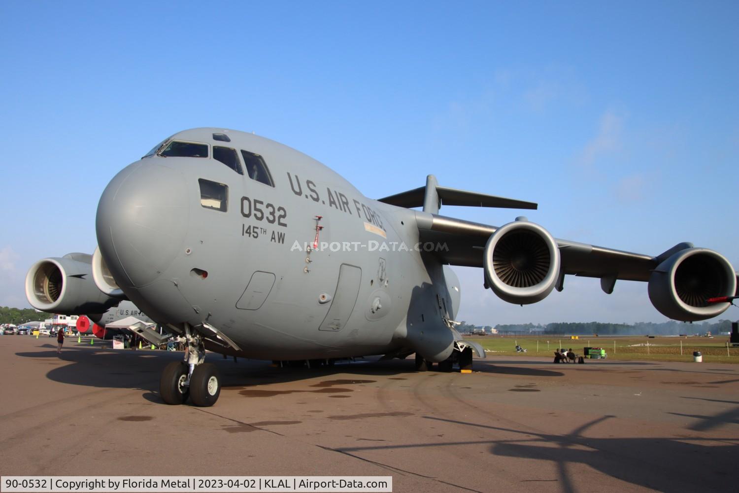 90-0532, 1990 McDonnell Douglas C-17A Globemaster III C/N P-7, Sun N Fun 2023 LAL
