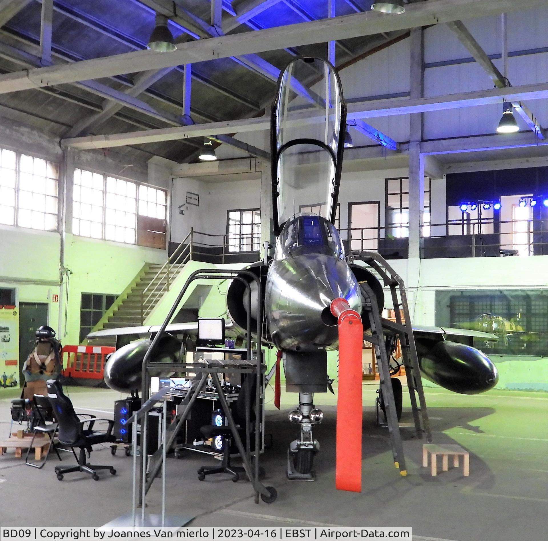 BD09, SABCA Mirage 5BD C/N 209, Stored without engine