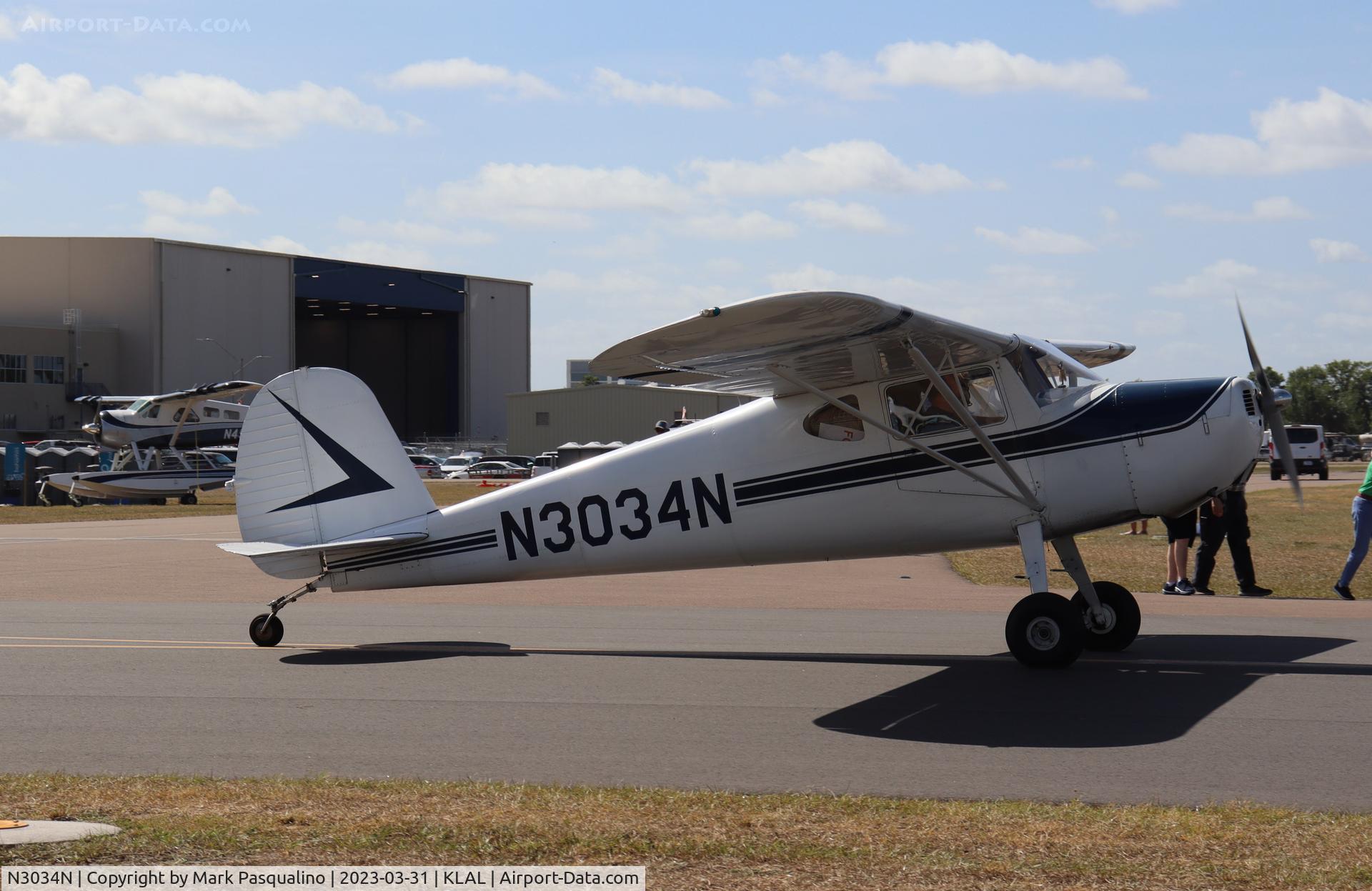 N3034N, 1947 Cessna 120 C/N 13292, Cessna 120