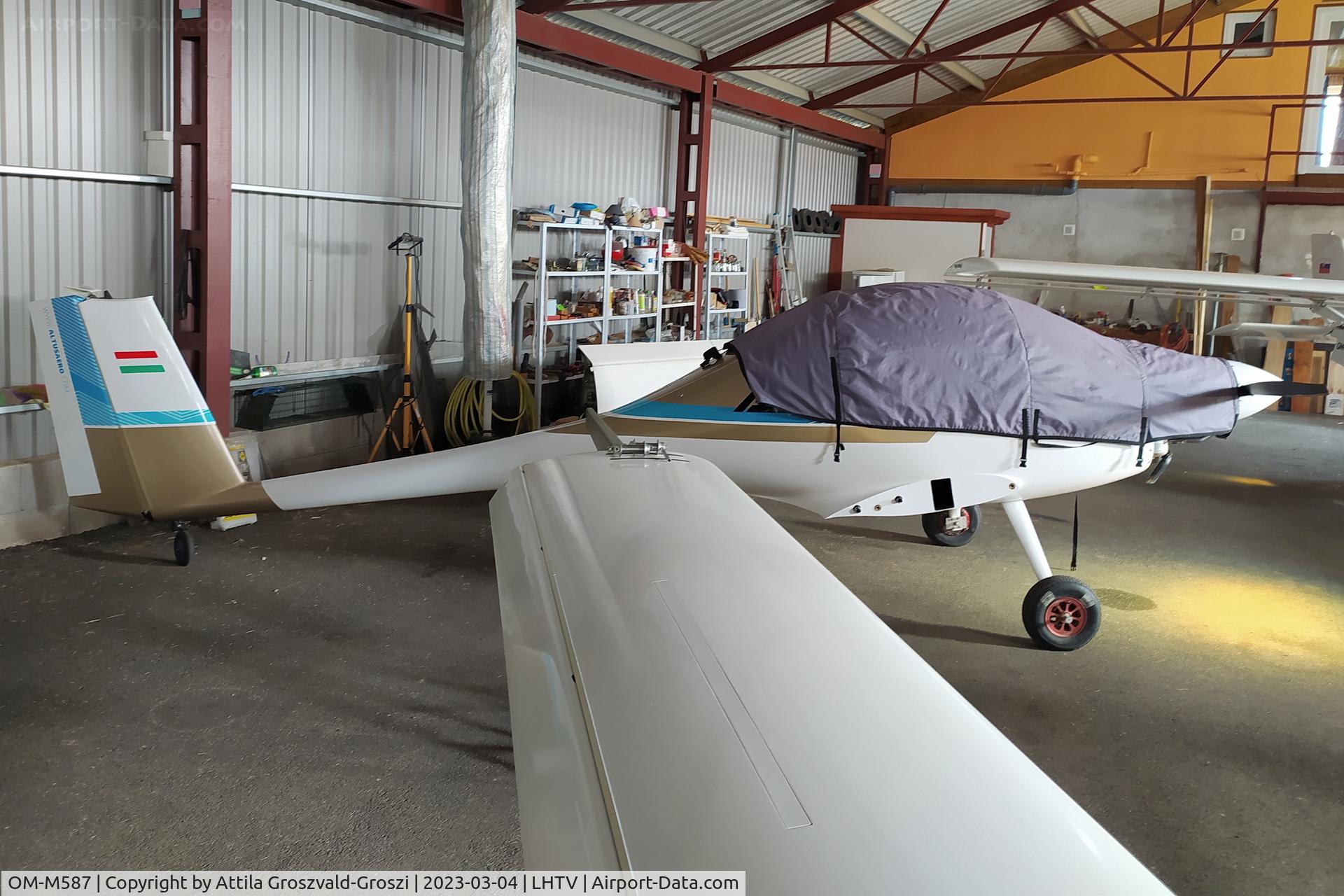 OM-M587, 2023 Altus Aero Altus C/N 002, LHTV - Tótvázsony-Kövesgyürpuszta Airfield, Hungary