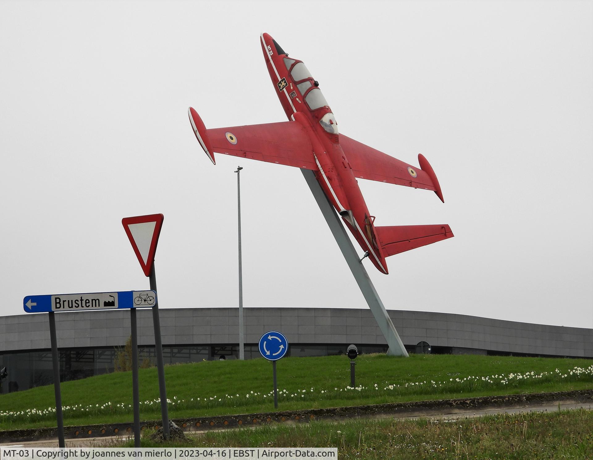 MT-03, Fouga CM-170 Magister C/N 260, St.Truiden