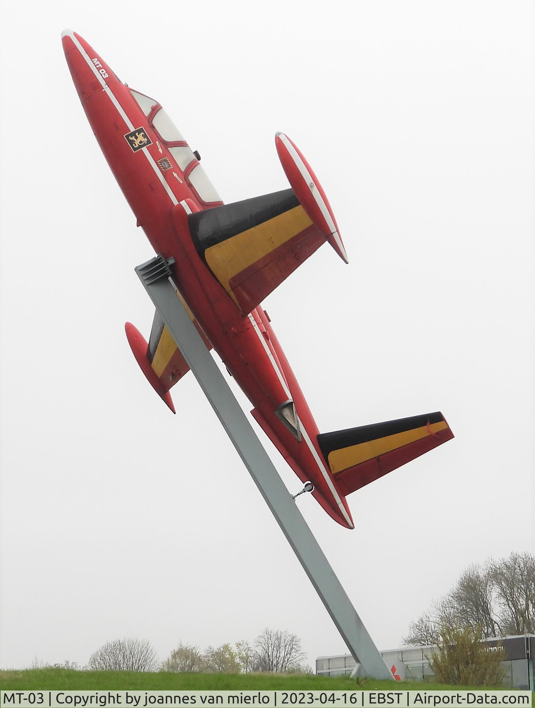 MT-03, Fouga CM-170 Magister C/N 260, St.Truiden
