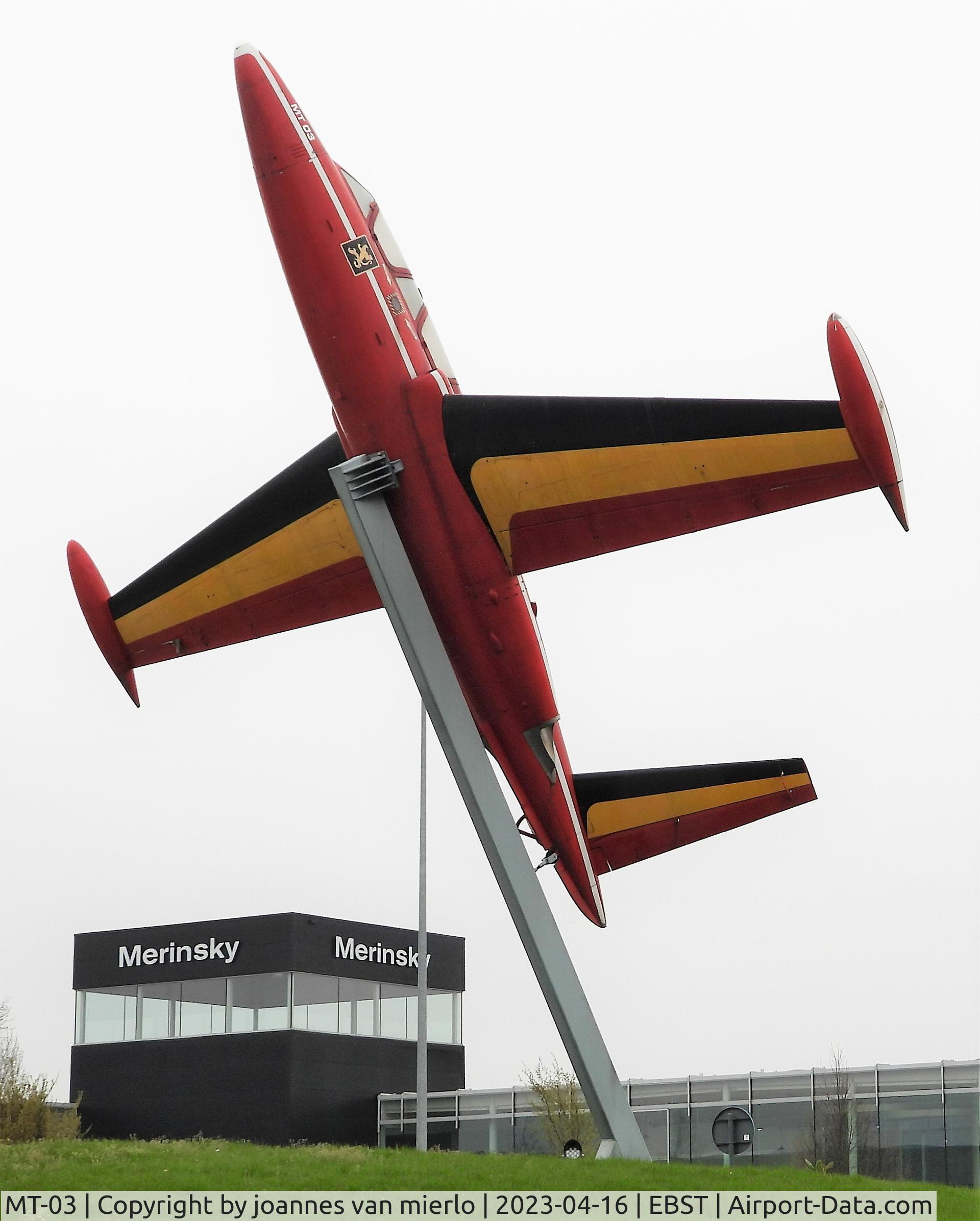 MT-03, Fouga CM-170 Magister C/N 260, St.Truiden