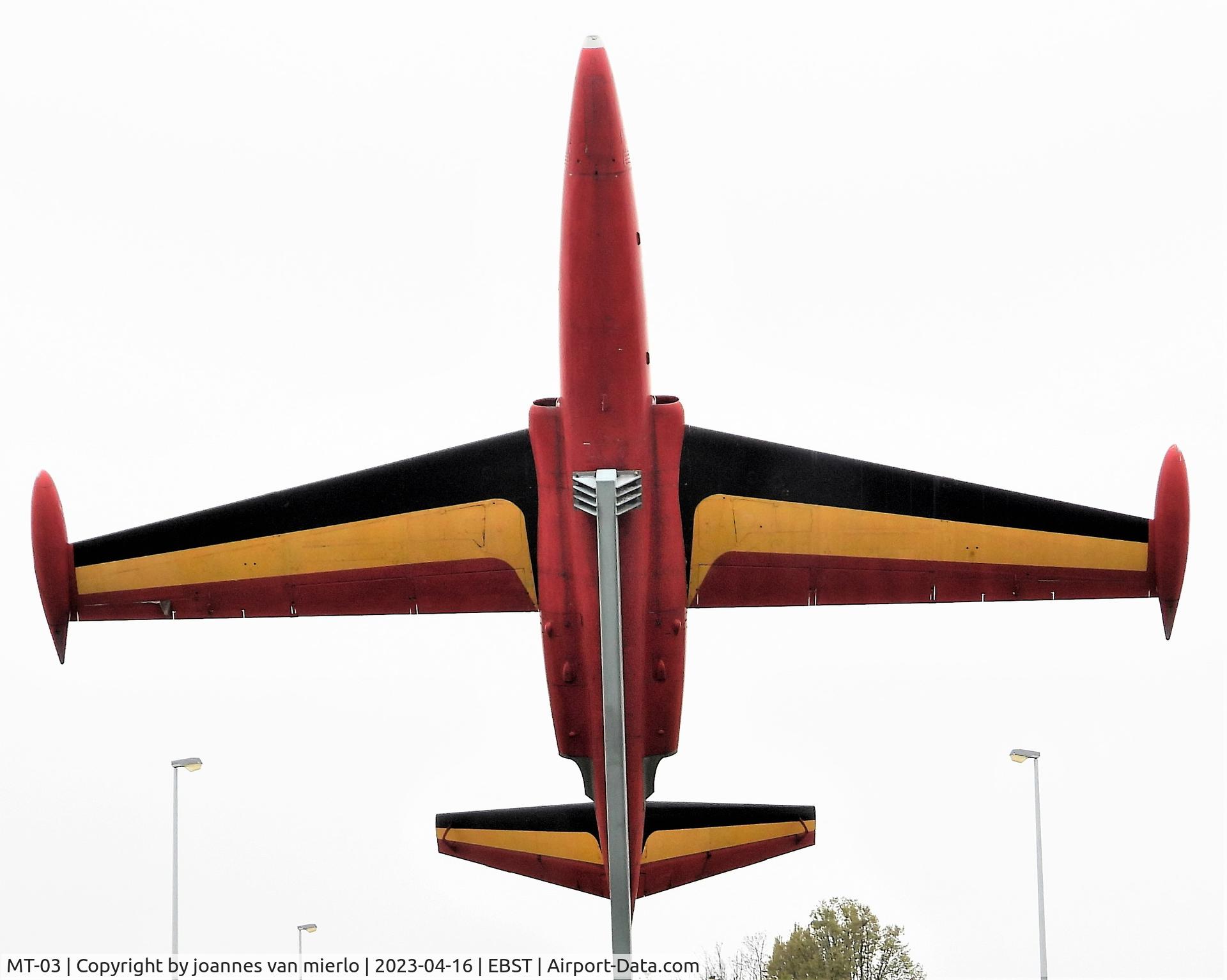 MT-03, Fouga CM-170 Magister C/N 260, St.Truiden