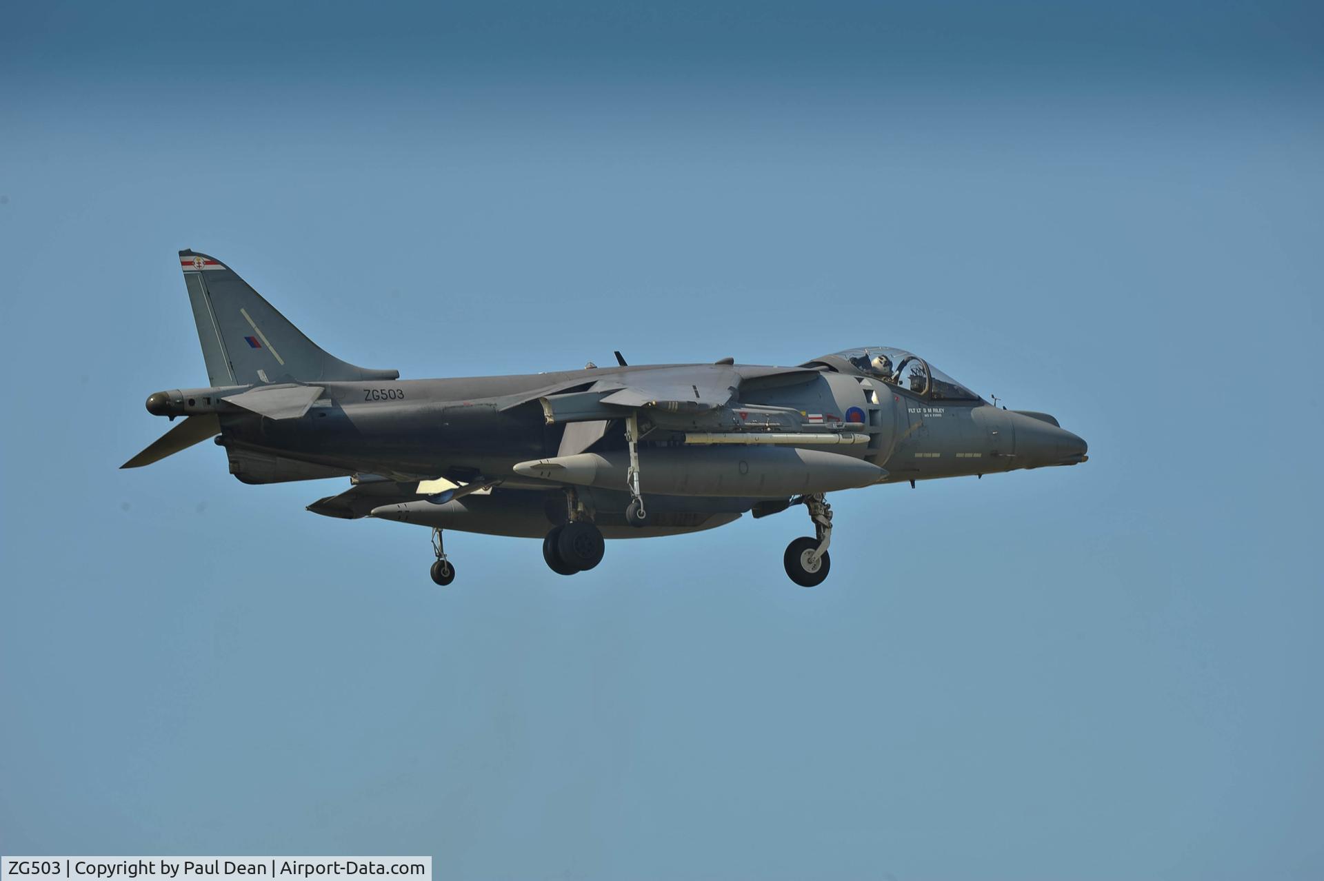 ZG503, 1990 British Aerospace Harrier GR.9 C/N P74, Harrier GR.9 at Sunderland Airshow 2006