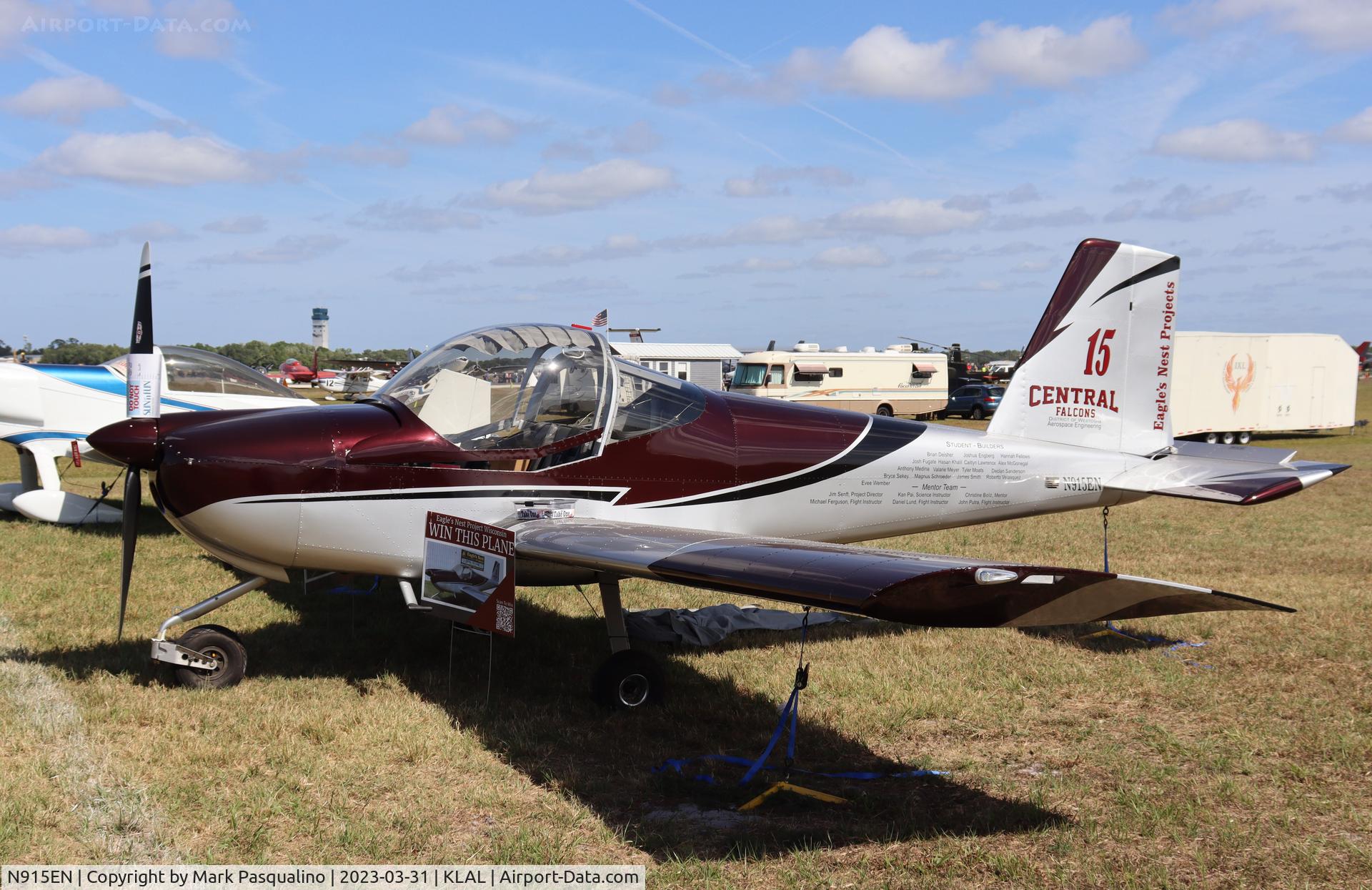 N915EN, 2018 Vans RV-12 C/N 120959, Vans RV-12