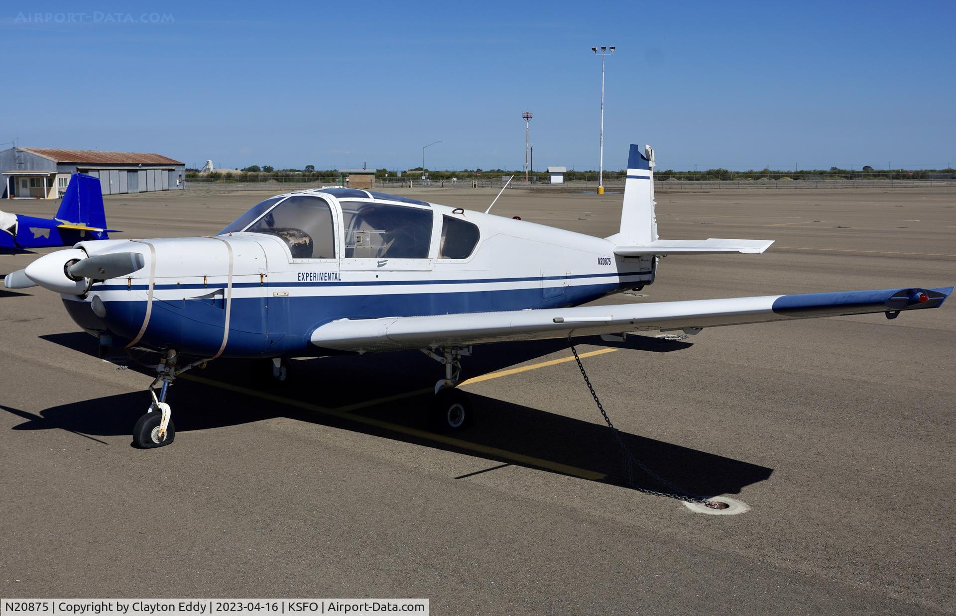N20875, 1982 IAR IAR-823 C/N 74, Tracy airport in California 2023.