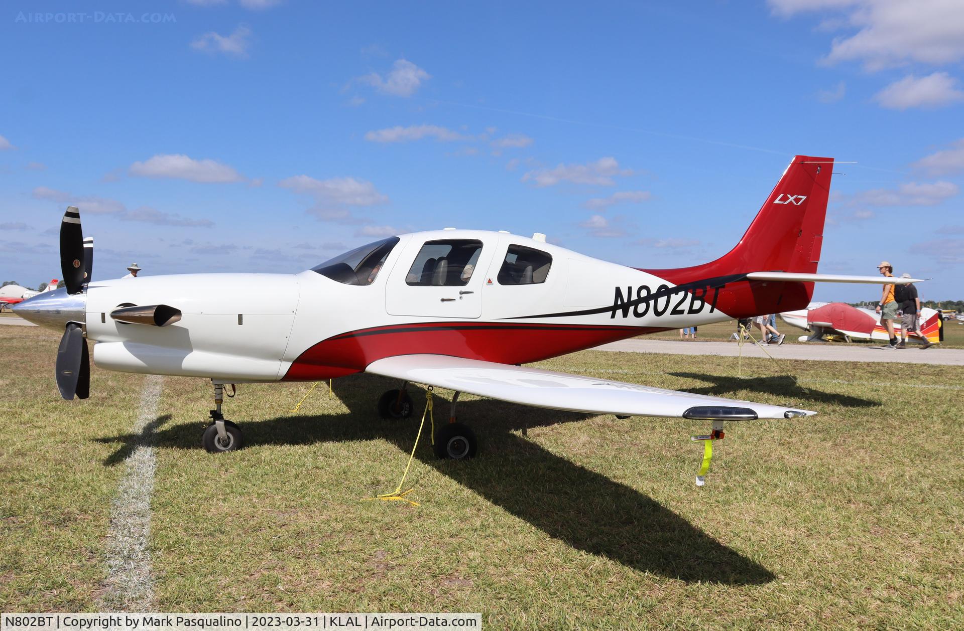 N802BT, Lancair LX7 C/N LIV-080, Lancair LX7