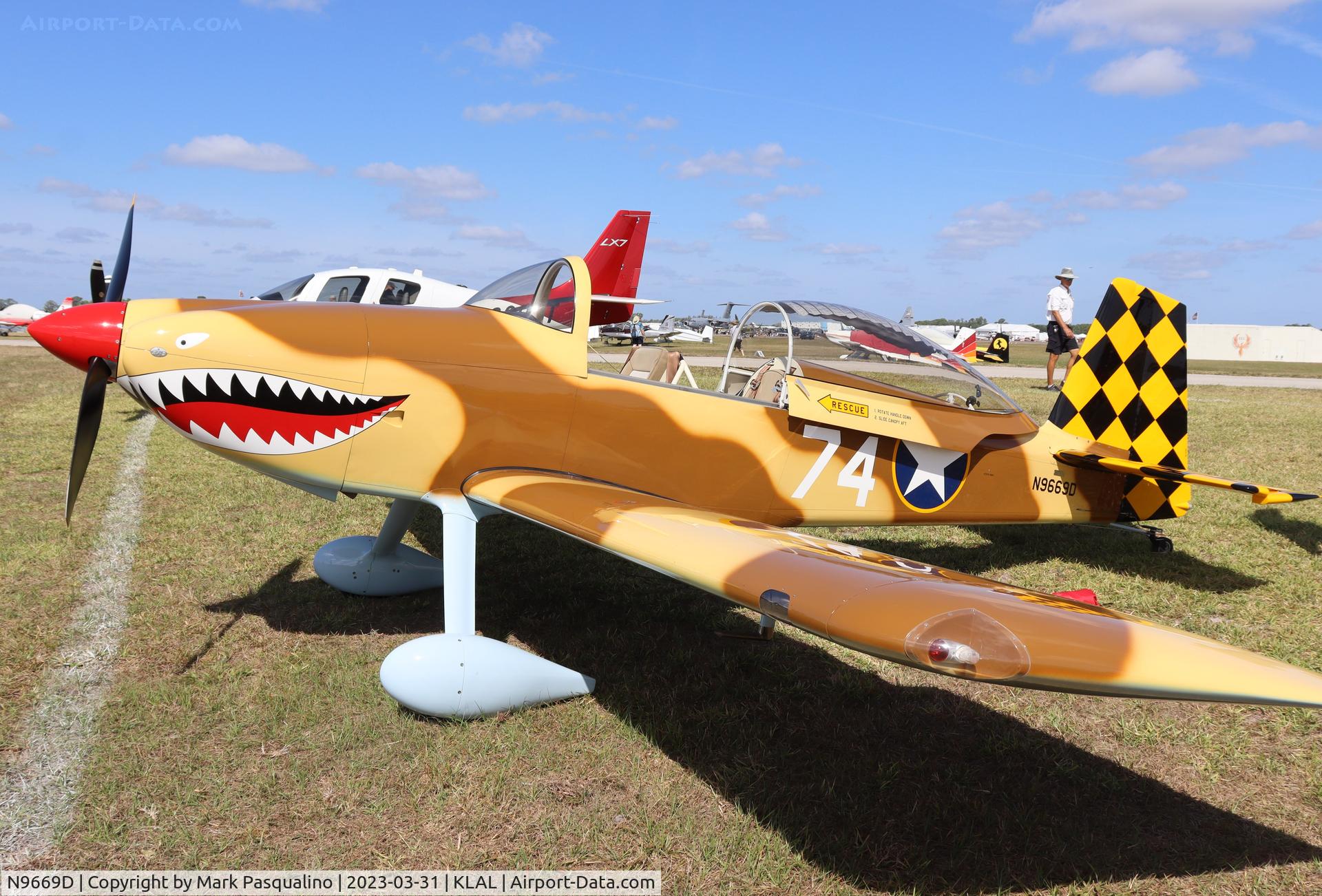 N9669D, 2014 Vans RV-8 C/N 81801, Vans RV-8