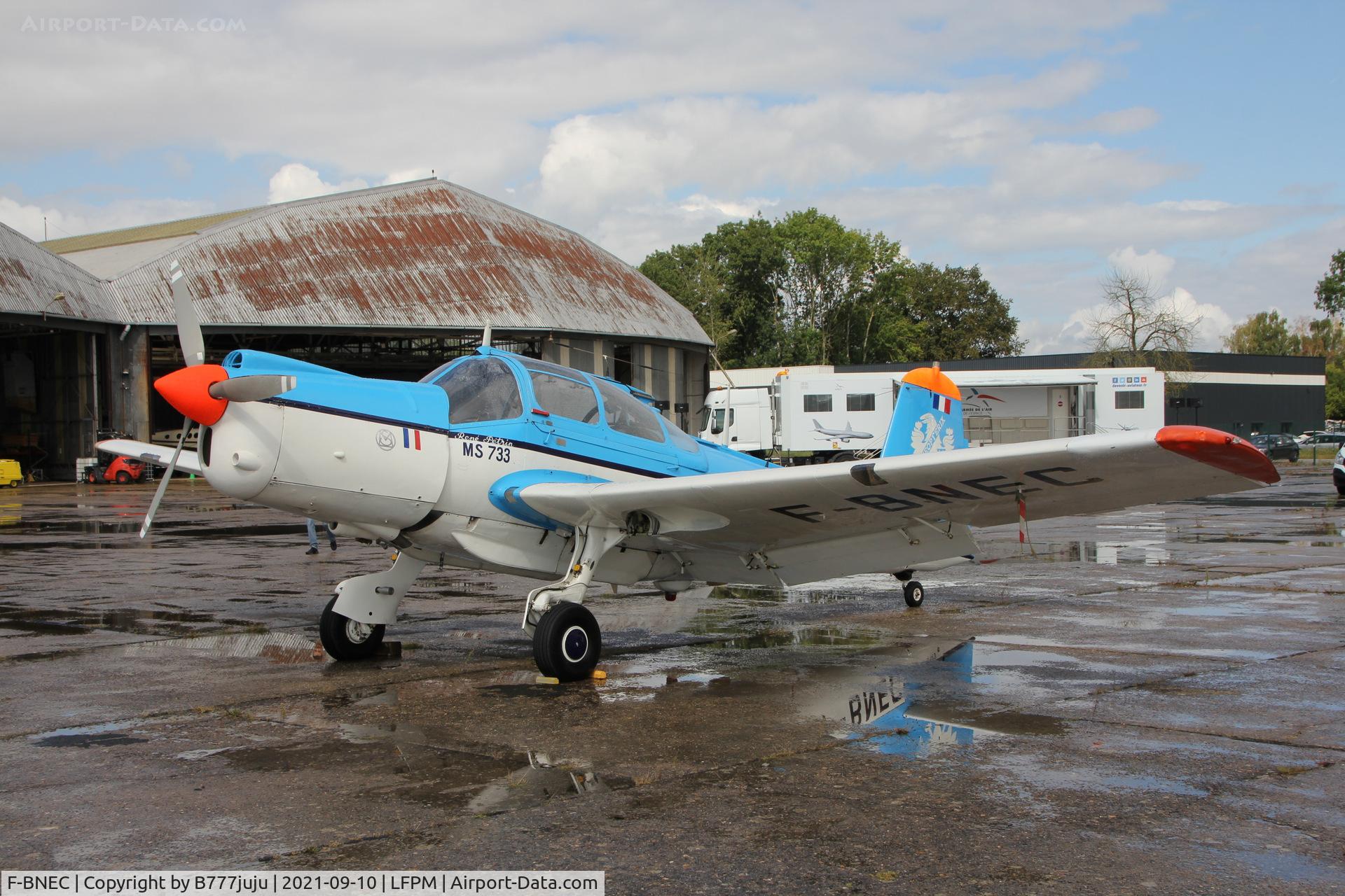F-BNEC, 1958 Morane-Saulnier MS-733 Alcyon C/N 129, during Paris Air Legende 2021