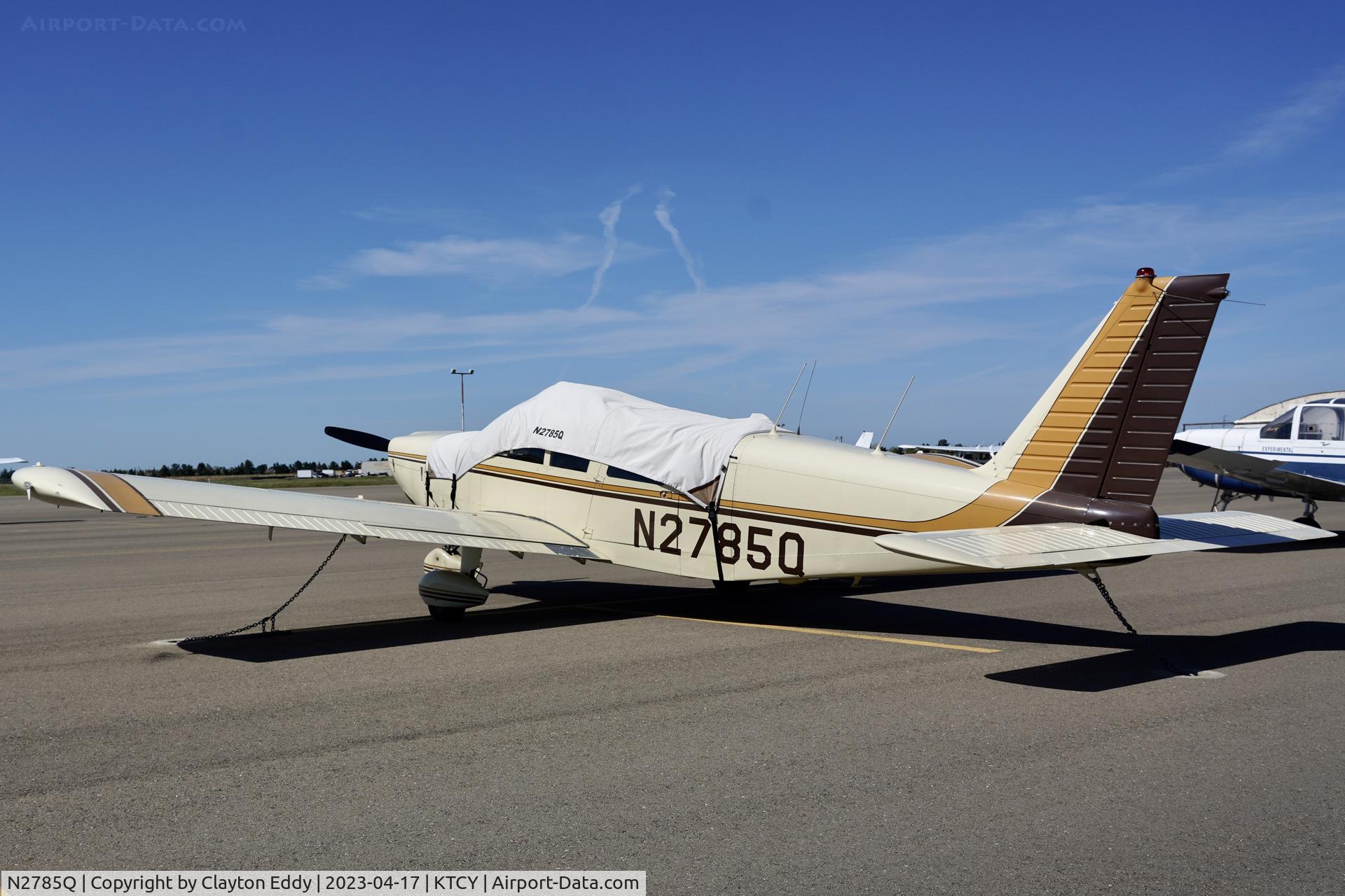 N2785Q, 1966 Piper PA-32-260 Cherokee Six C/N 32-688, Tracy airport in California 2023.