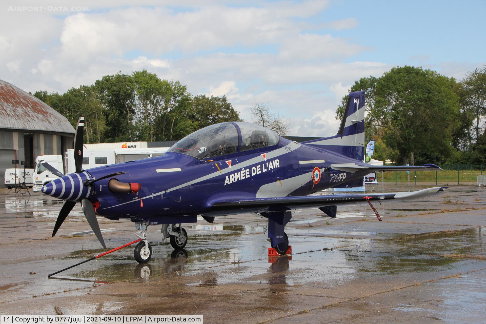 14, 2018 Pilatus PC-21 C/N 306, during Paris Air Legende 2021
