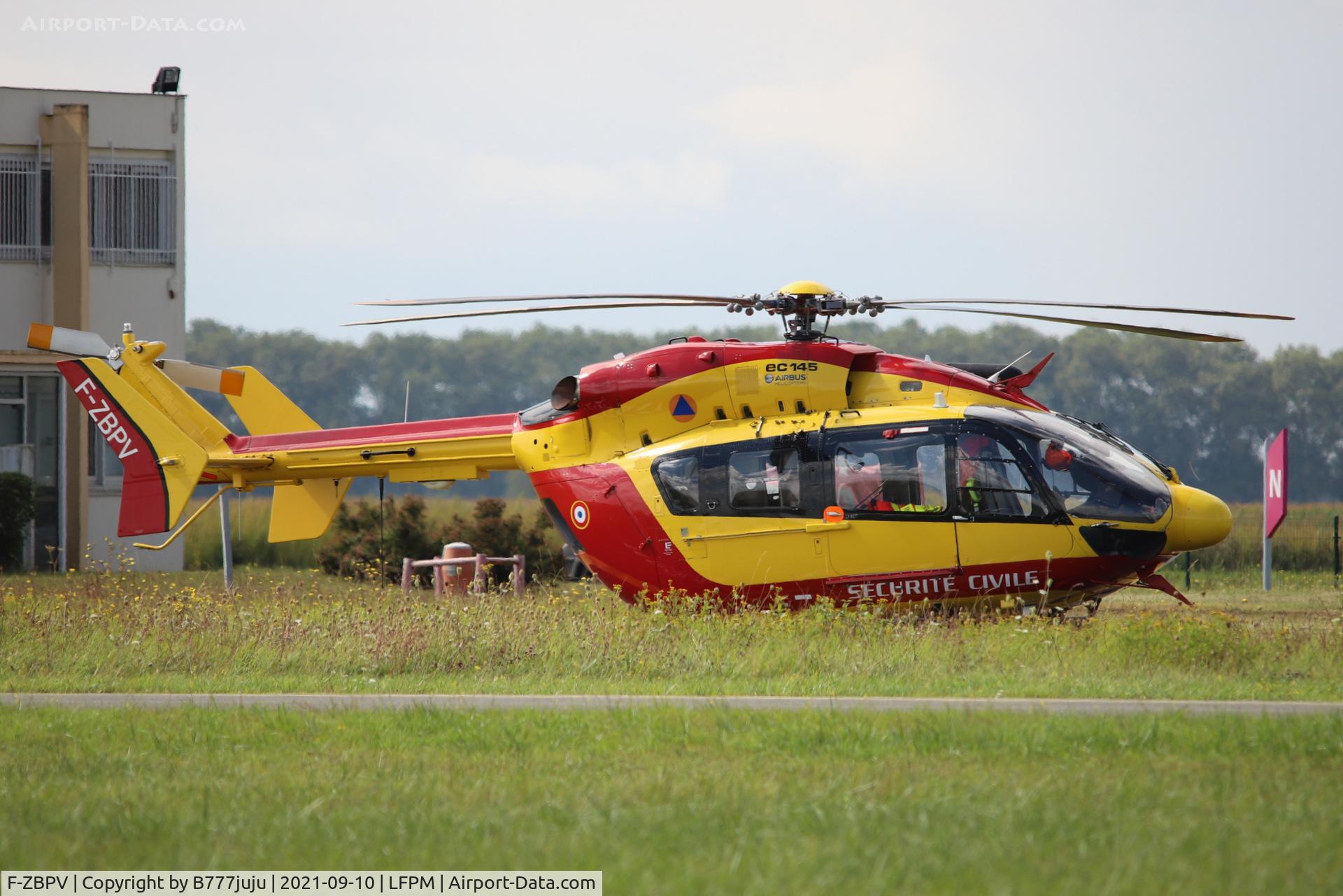 F-ZBPV, 2004 Eurocopter-Kawasaki EC-145 (BK-117C-2) C/N 9046, during Paris Air Legende 2021