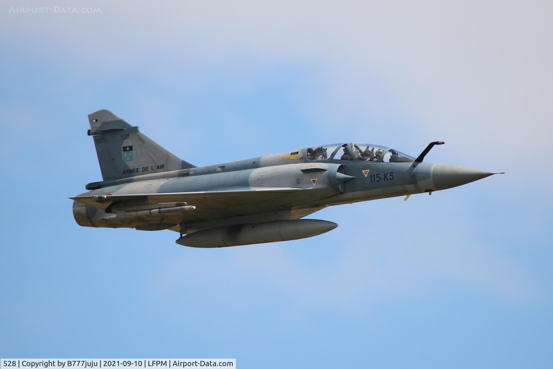 528, Dassault Mirage 2000B C/N 416, during Paris Air Legende 2021
