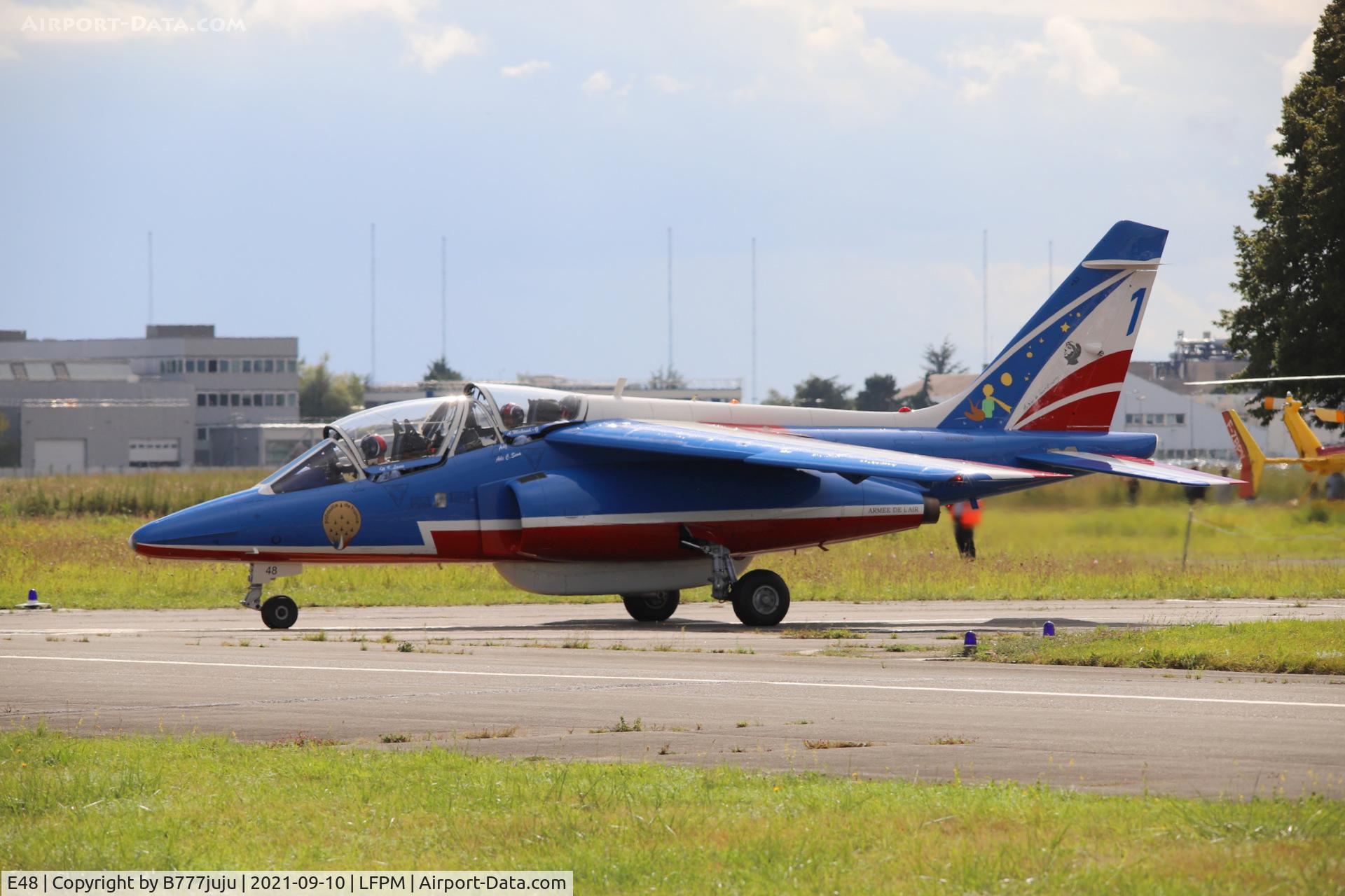 E48, Dassault-Dornier Alpha Jet E C/N E48, during Paris Air Legende 2021