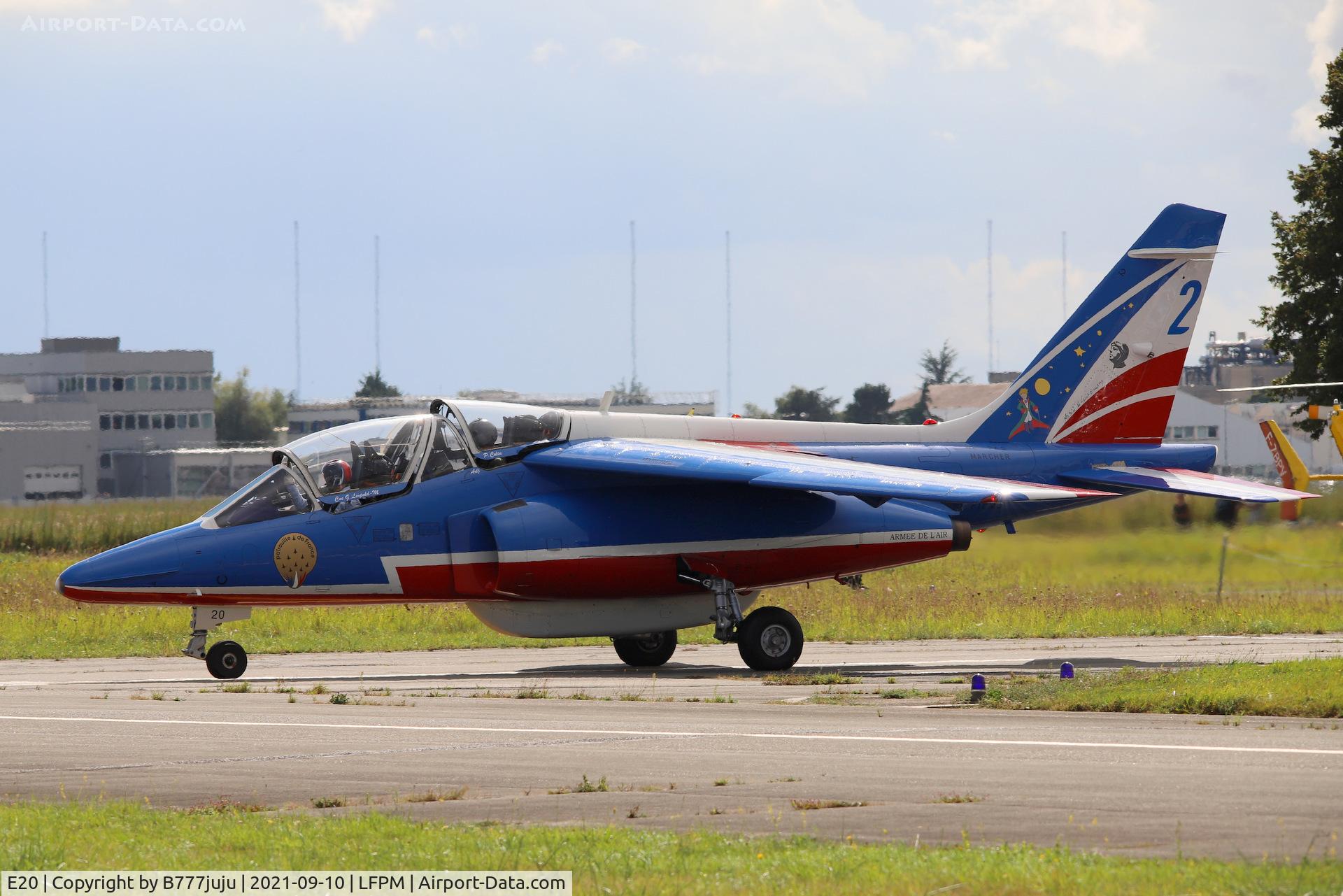 E20, Dassault-Dornier Alpha Jet E C/N E20, during Paris Air Legende 2021