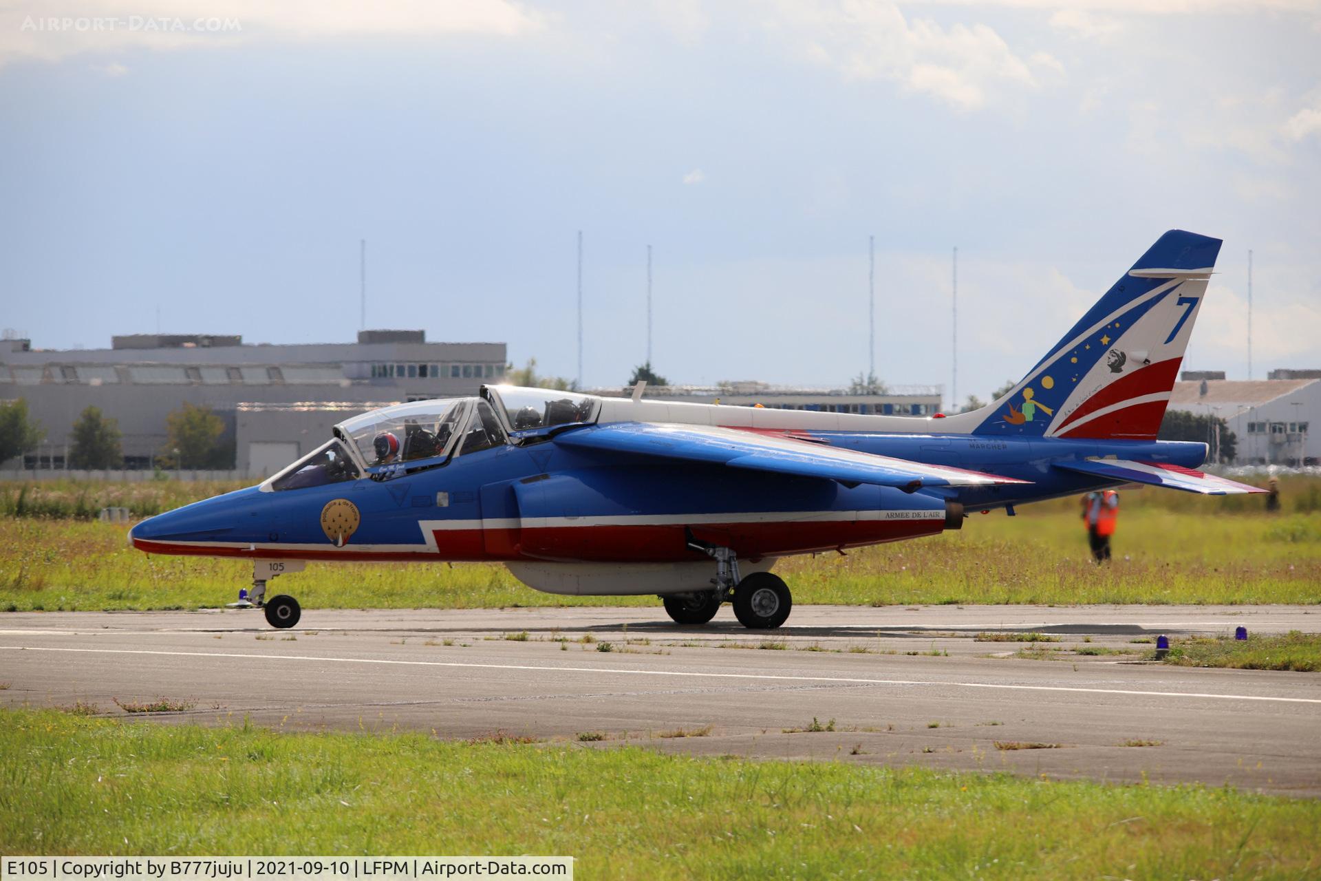 E105, Dassault-Dornier Alpha Jet E C/N E105, during Paris Air Legende 2021