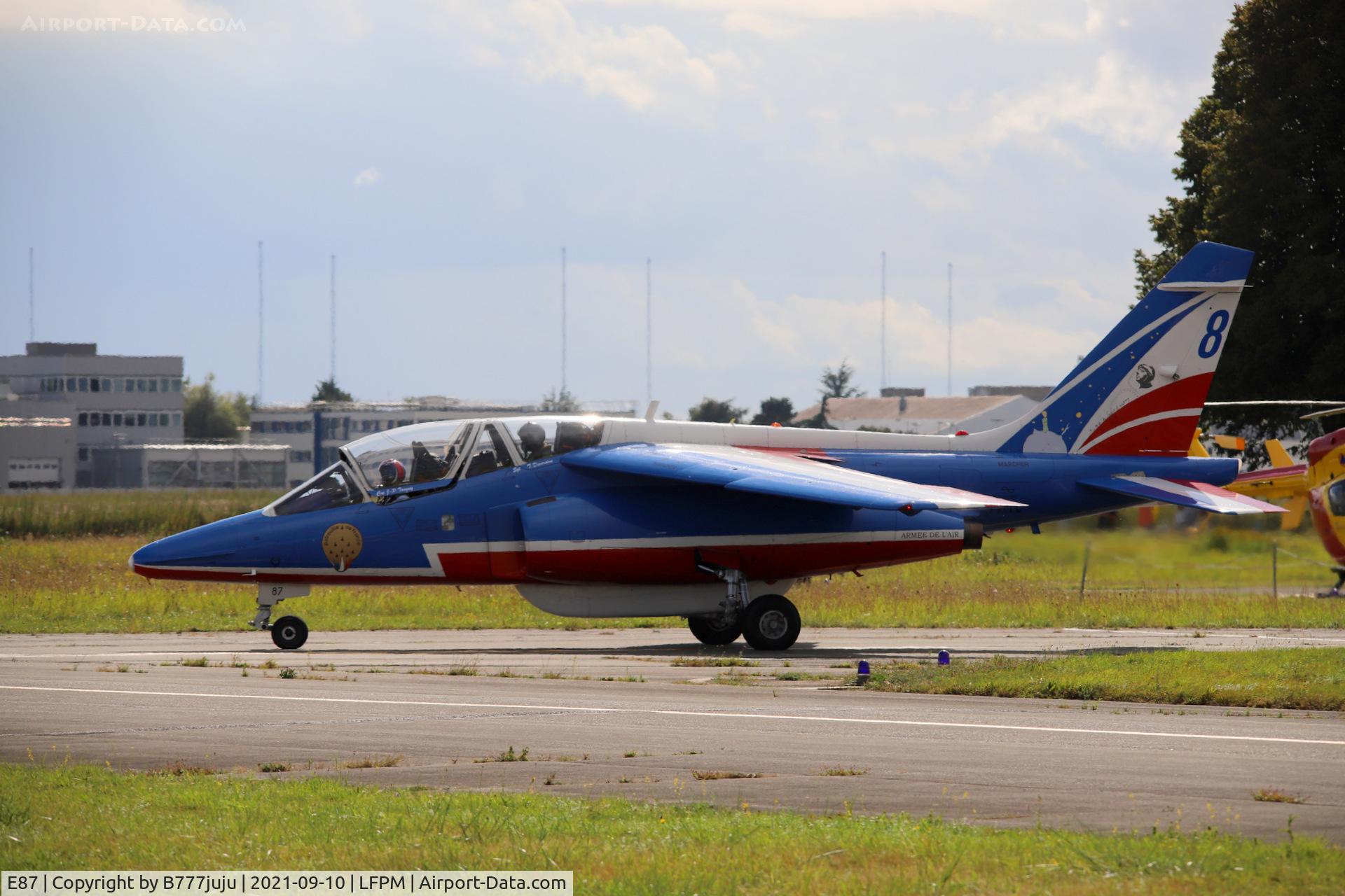 E87, Dassault-Dornier Alpha Jet E C/N E87, during Paris Air Legende 2021