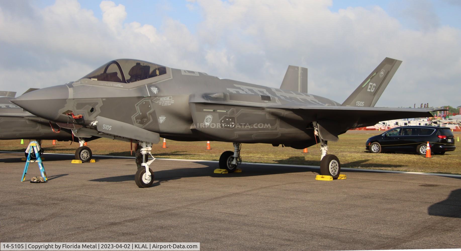 14-5105, 2016 Lockheed Martin F-35A Lightning II C/N AF-106, USAF F-35A zx