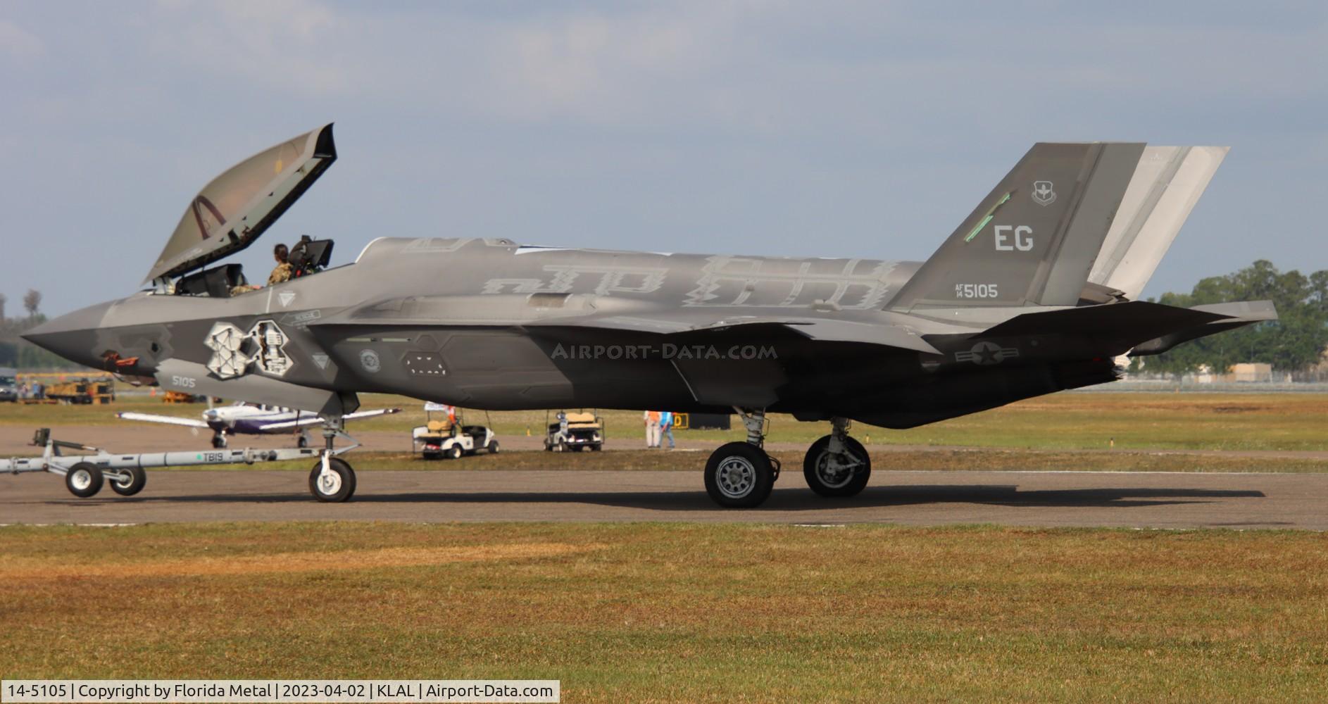 14-5105, 2016 Lockheed Martin F-35A Lightning II C/N AF-106, Sun N Fun 2023 LAL