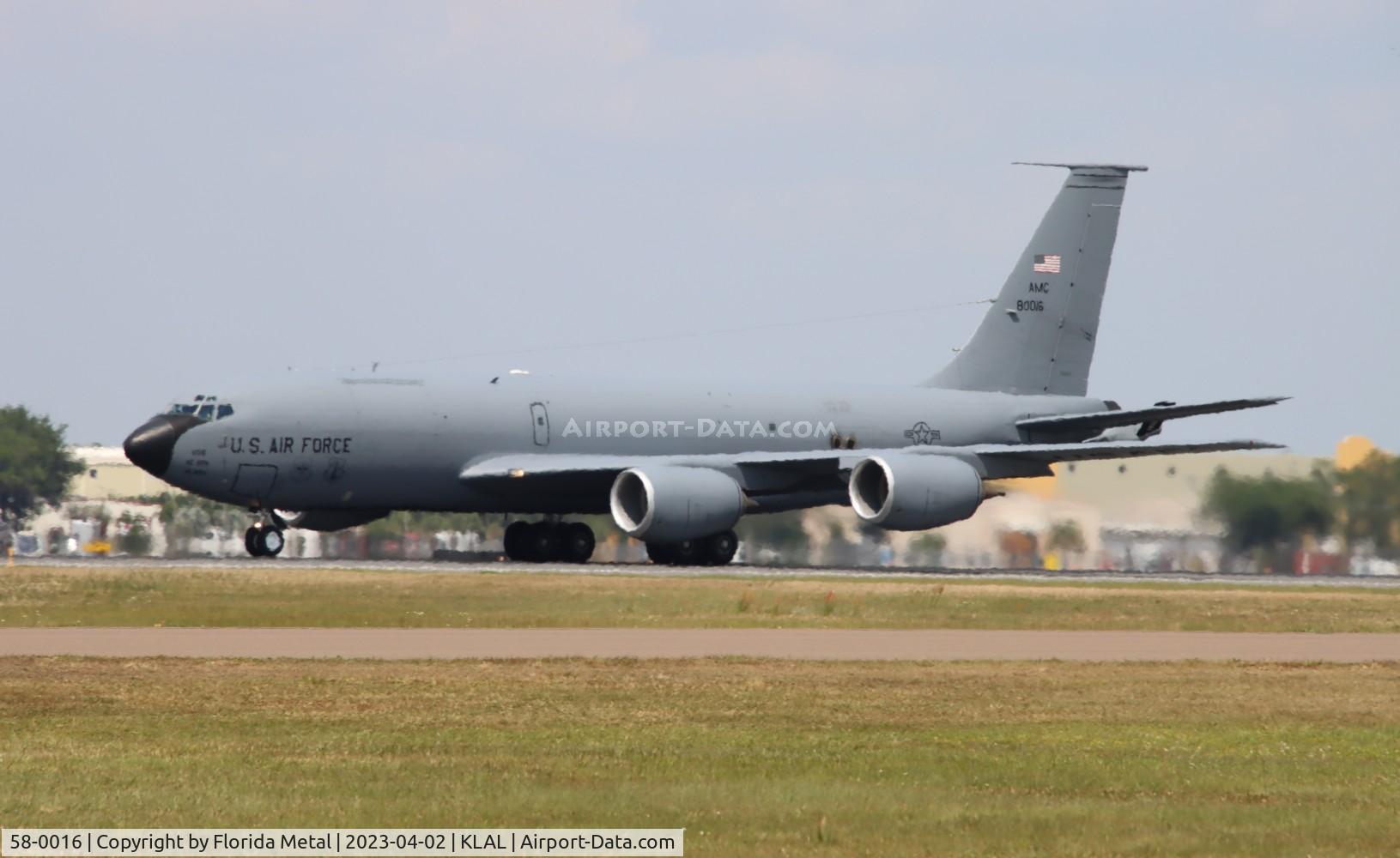 58-0016, 1958 Boeing KC-135R Stratotanker C/N 17761, USAF KC-135R zx