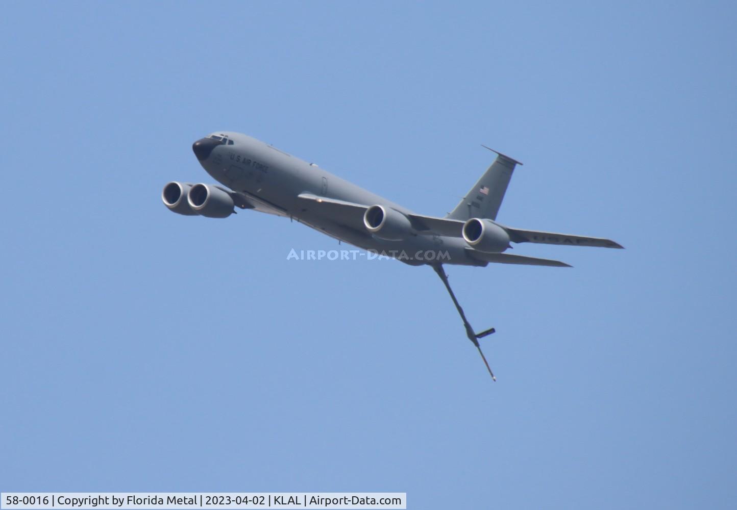 58-0016, 1958 Boeing KC-135R Stratotanker C/N 17761, Sun N Fun 2023 LAL