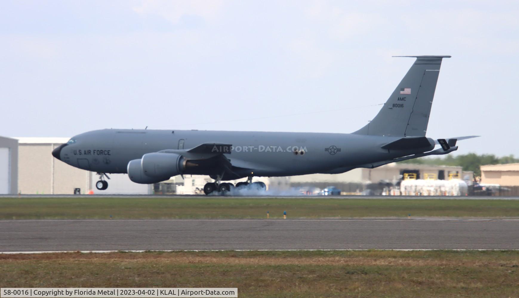 58-0016, 1958 Boeing KC-135R Stratotanker C/N 17761, USAF KC-135R zx
