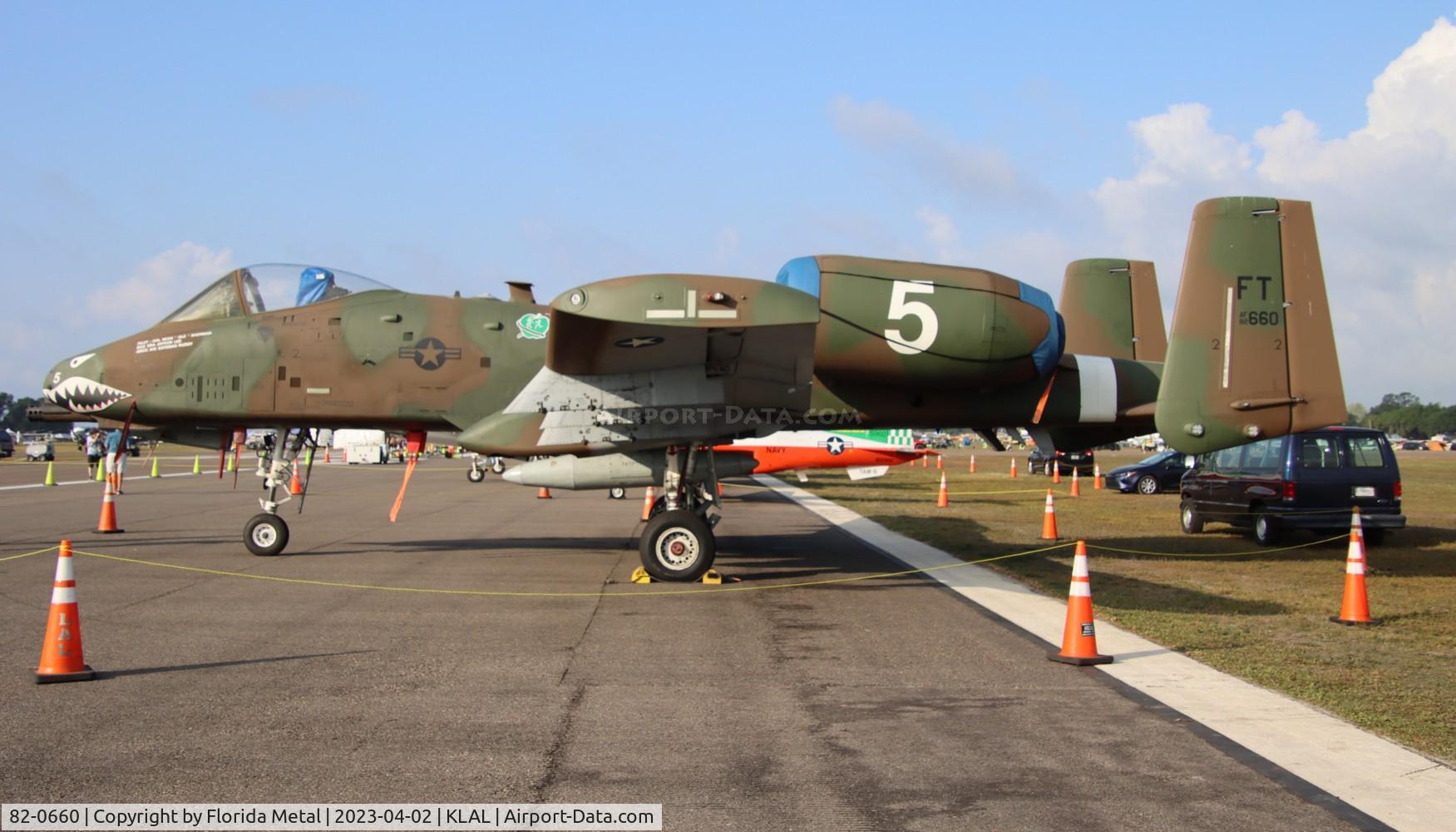 82-0660, 1982 Fairchild Republic A-10C Thunderbolt II C/N A10-0708, A-10 zx
