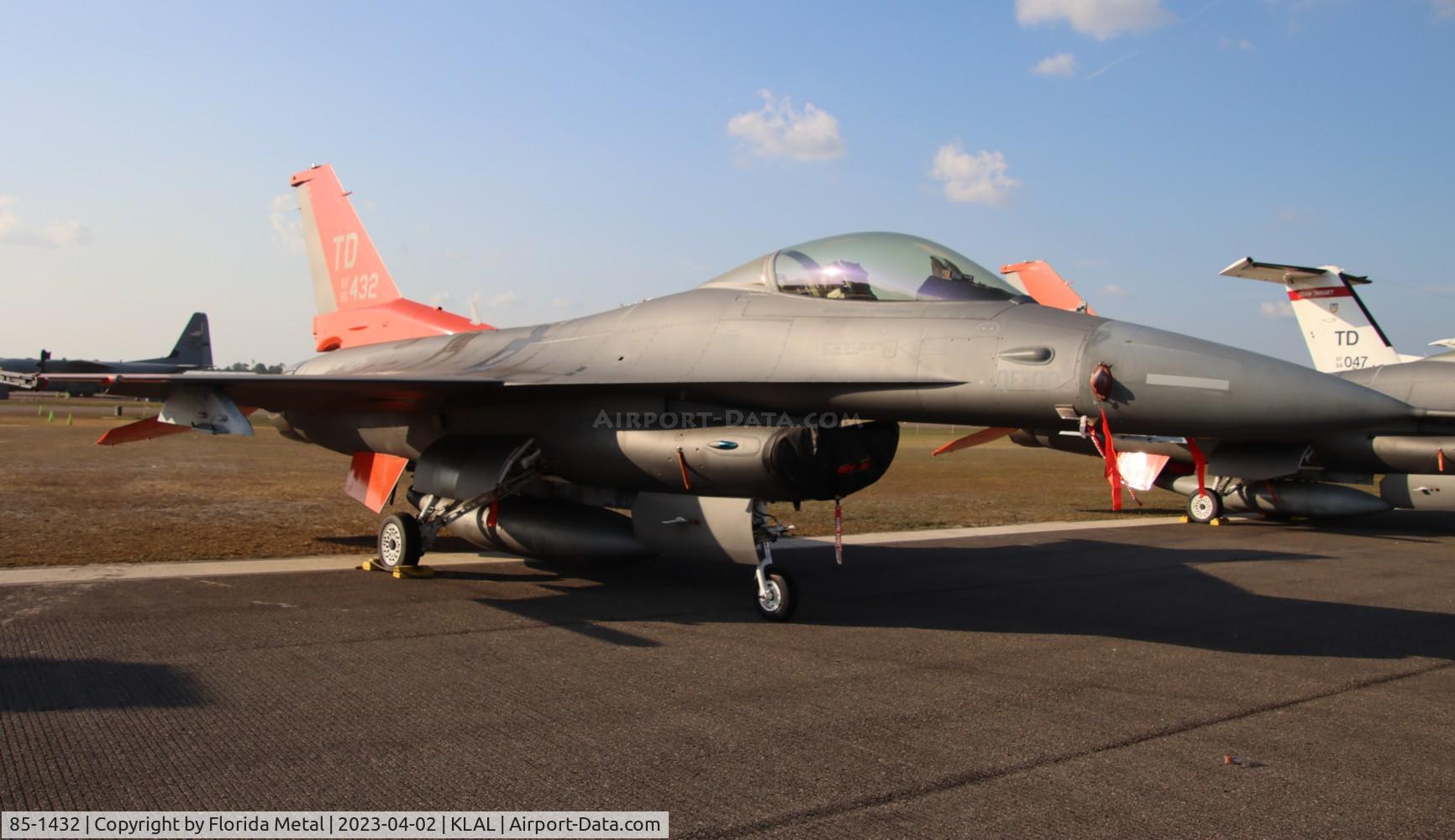 85-1432, 1985 General Dynamics QF-16C Fighting Falcon C/N 5C-212, Sun N Fun 2023 LAL