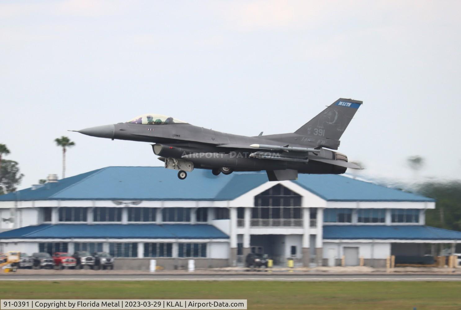 91-0391, 1991 General Dynamics F-16CJ Fighting Falcon C/N CC-89, USAF F-16C zx