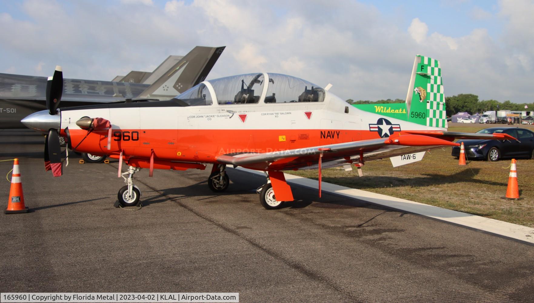165960, Raytheon T-6A C/N 165960, US Navy Texan II zx