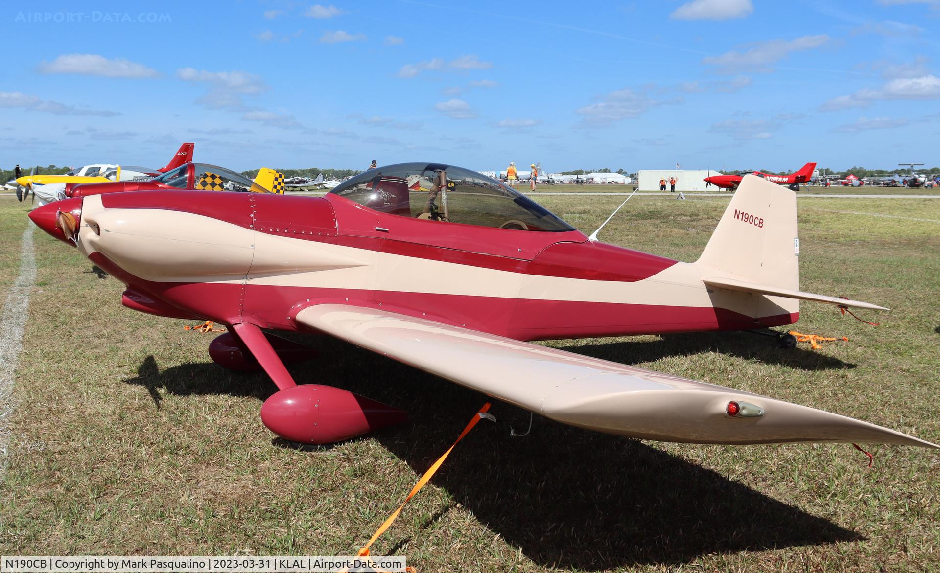 N190CB, Van's RV-4 C/N 4470, Vans RV-4