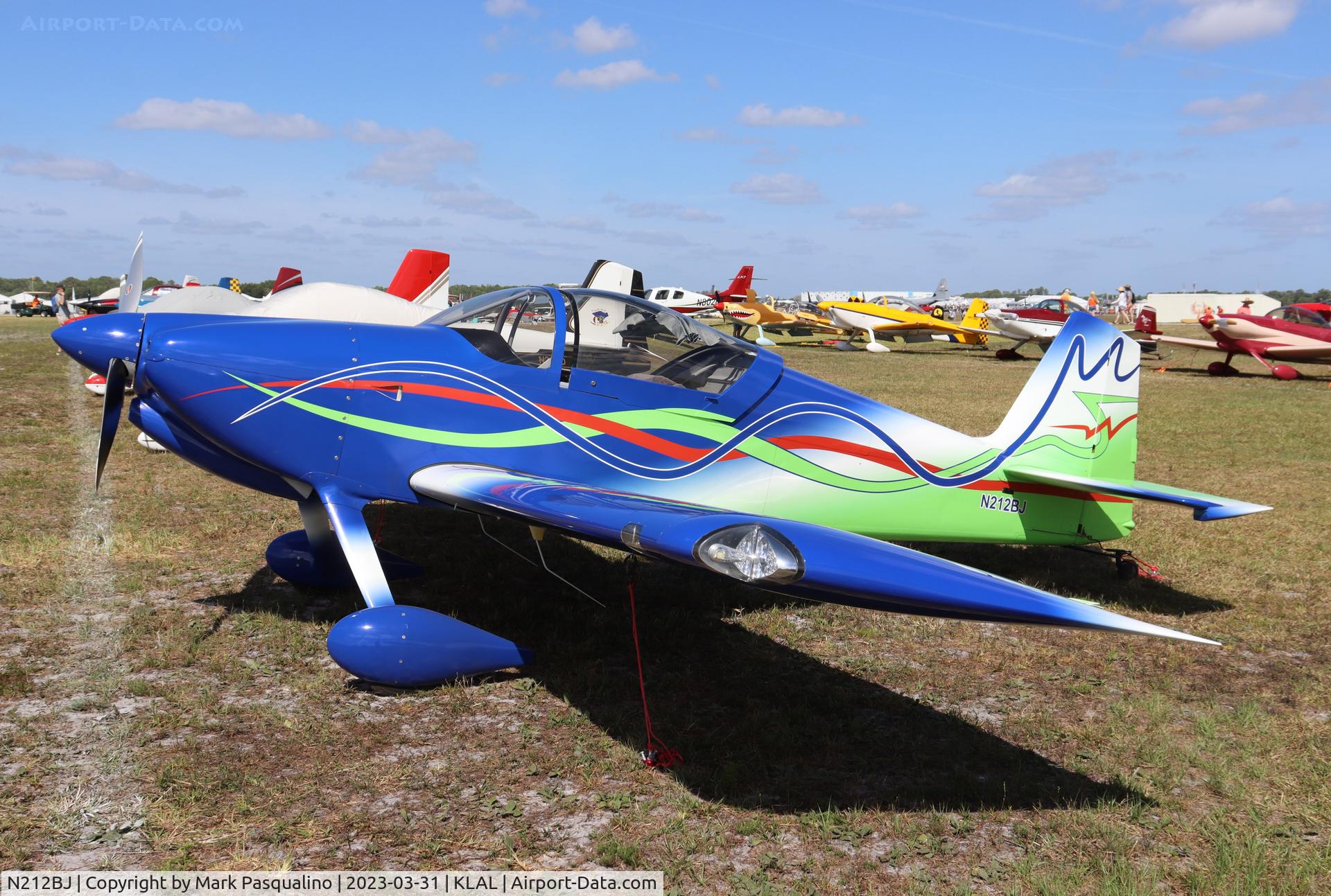N212BJ, 2012 Vans RV-6 C/N 24966, Vans RV-6