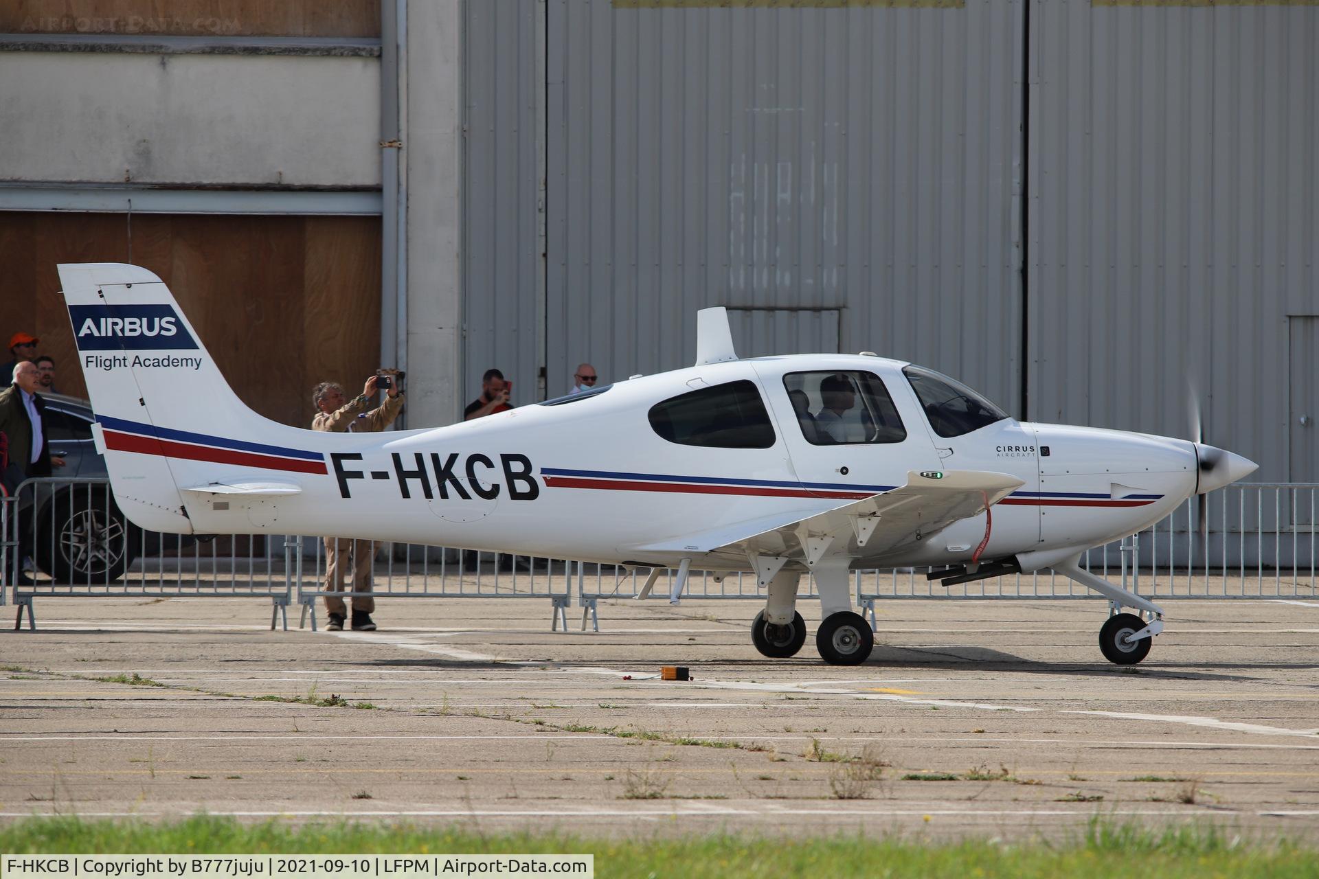 F-HKCB, 2012 Cirrus SR20 C/N 2185, during Paris Air Legende 2021
