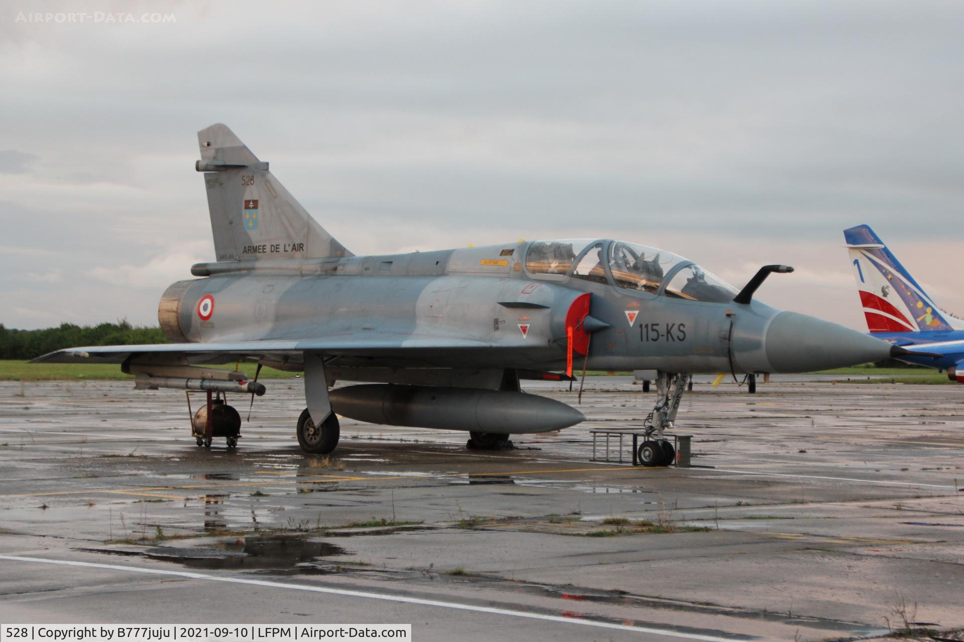 528, Dassault Mirage 2000B C/N 416, during Paris Air Legende 2021