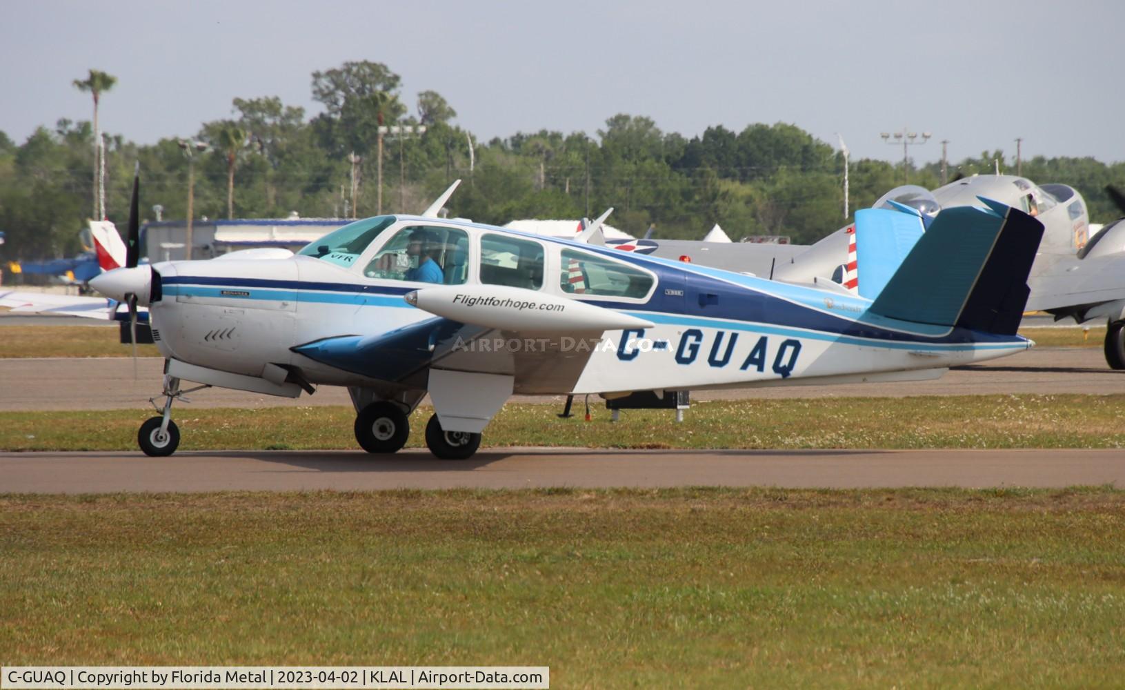 C-GUAQ, 1974 Beech V35B Bonanza C/N D-9683, Bonanza 35 zx