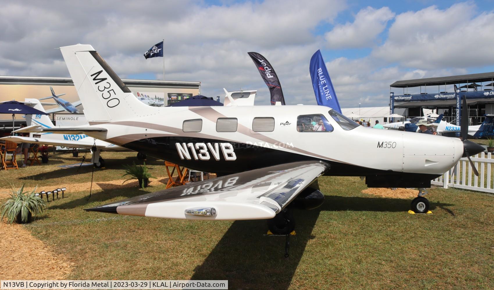 N13VB, 2023 Piper PA-46-350P Malibu Mirage C/N 4636814, M350 zx