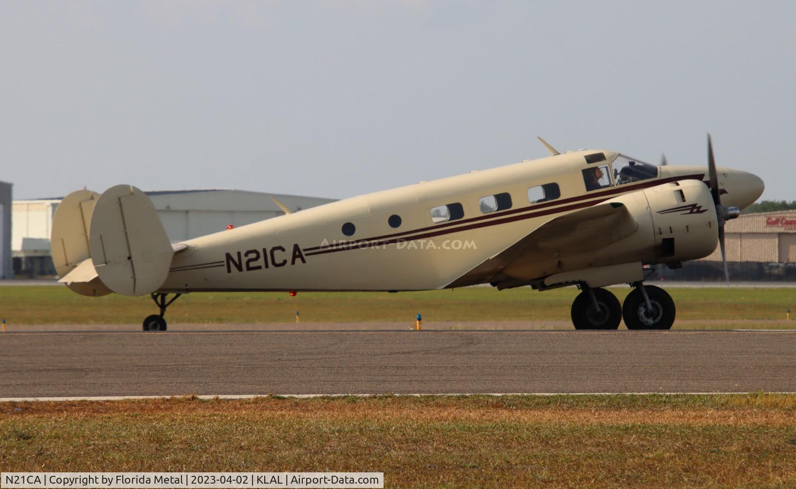 N21CA, 1946 Beech D18S C/N A-250, Sun N Fun 2023 LAL