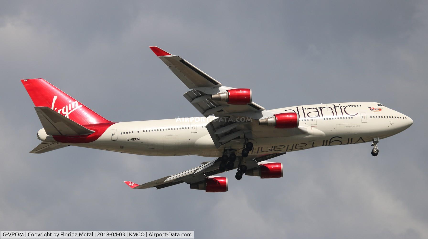 G-VROM, 2001 Boeing 747-443 C/N 32339, Virgin 744 zx