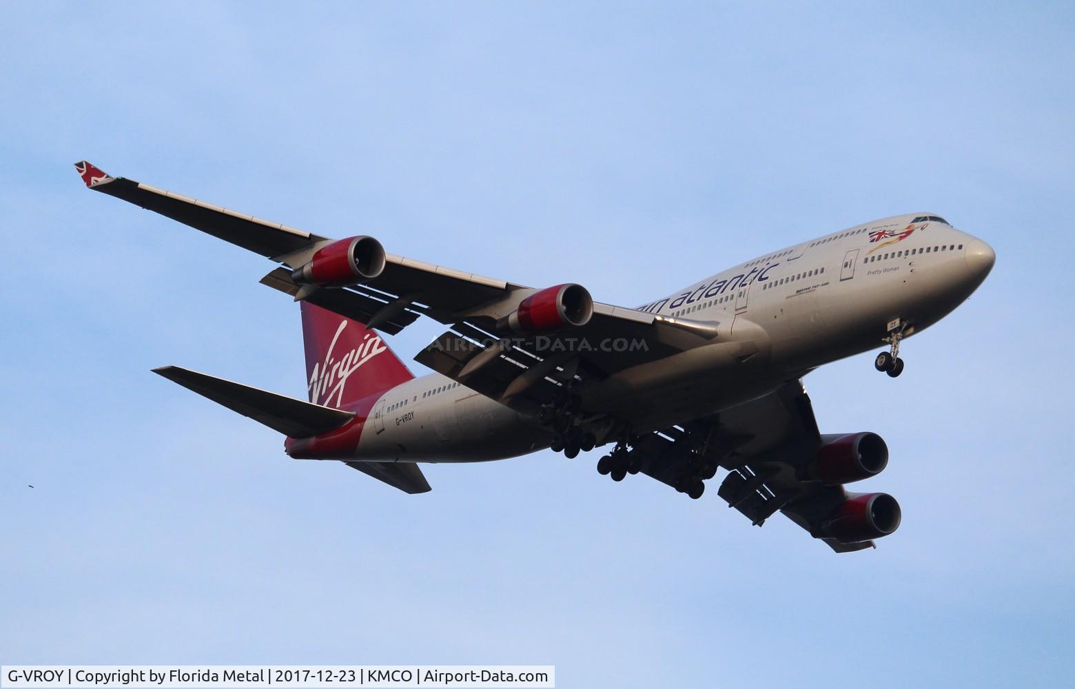 G-VROY, 2001 Boeing 747-443 C/N 32340, Virgin 744 zx