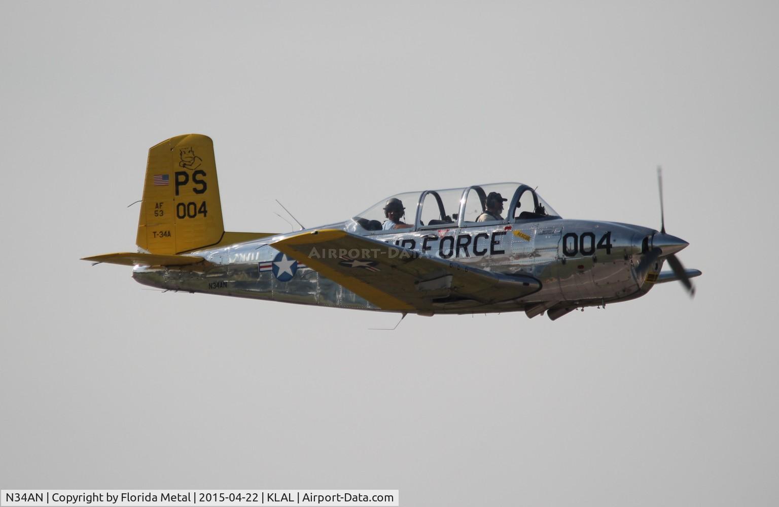 N34AN, 1954 Beech T34 Mentor C/N CG-4, T-34 zx