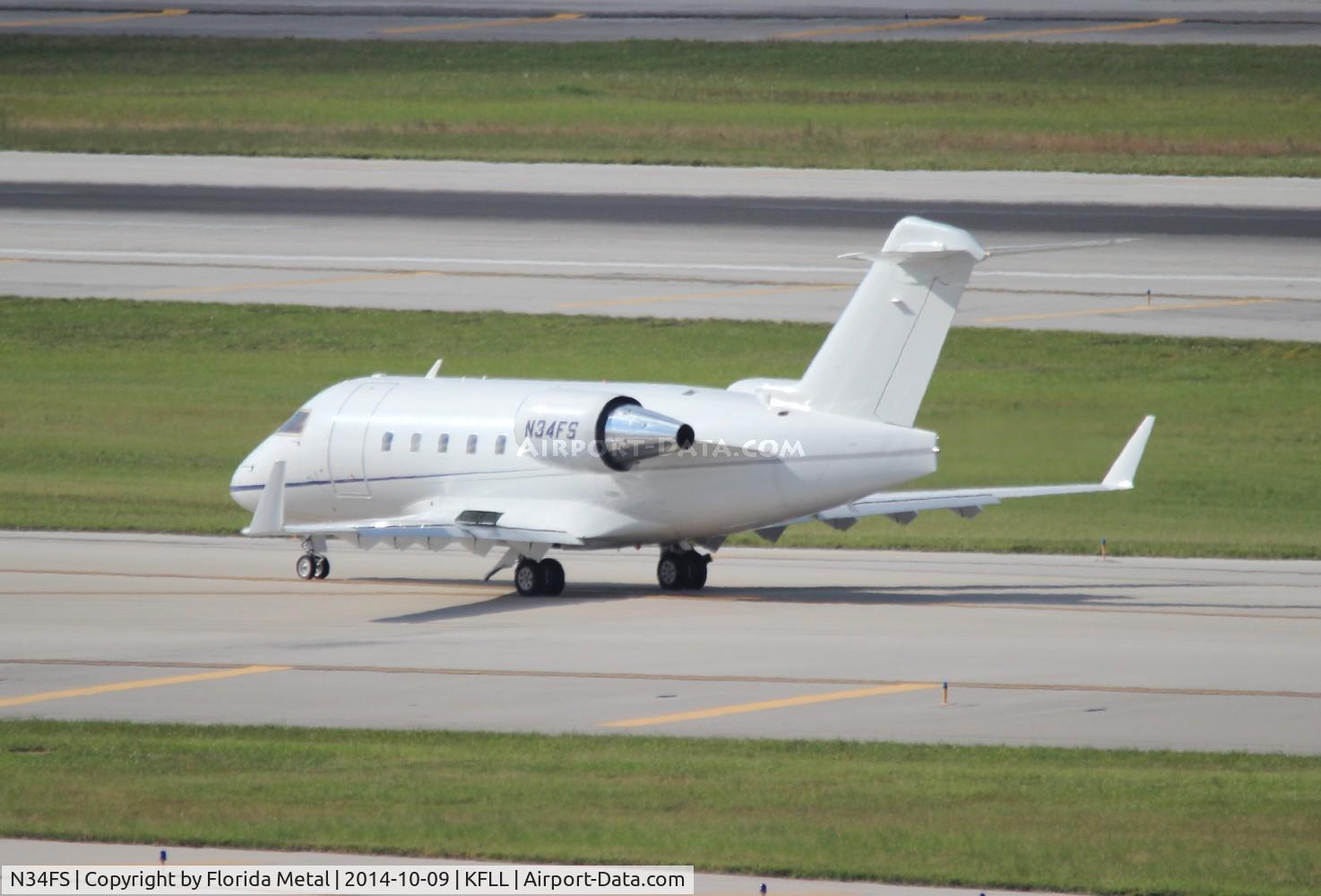 N34FS, 1996 Bombardier Challenger 604 (CL-600-2B16) C/N 5307, Challenger 604 zx