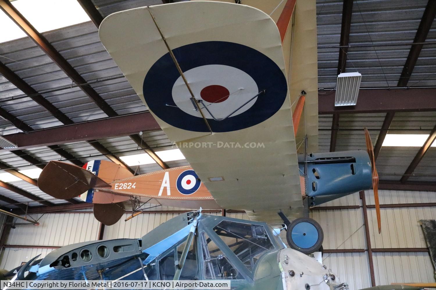 N34HC, Bristol F.2B Replica C/N 2, Bristol F.2B zx