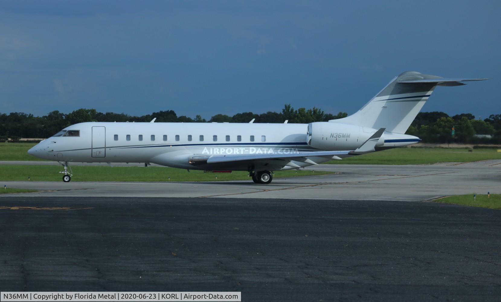 N36MM, 2007 Bombardier BD-700-1A10 Global Express XRS C/N 9244, Global Express zx