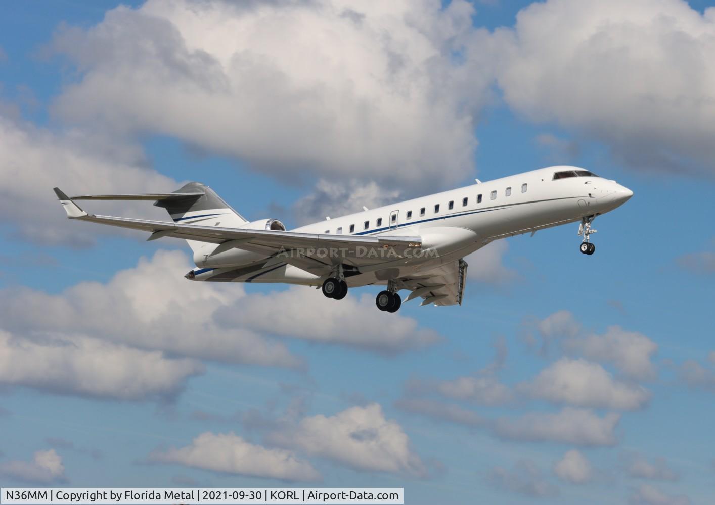 N36MM, 2007 Bombardier BD-700-1A10 Global Express XRS C/N 9244, Global Express zx