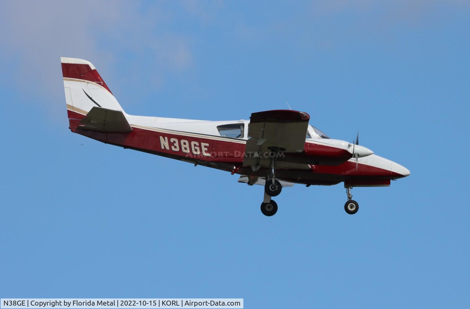 N38GE, 1978 Grumman American GA-7 Cougar C/N GA7-0038, Grumman GA-7 zx