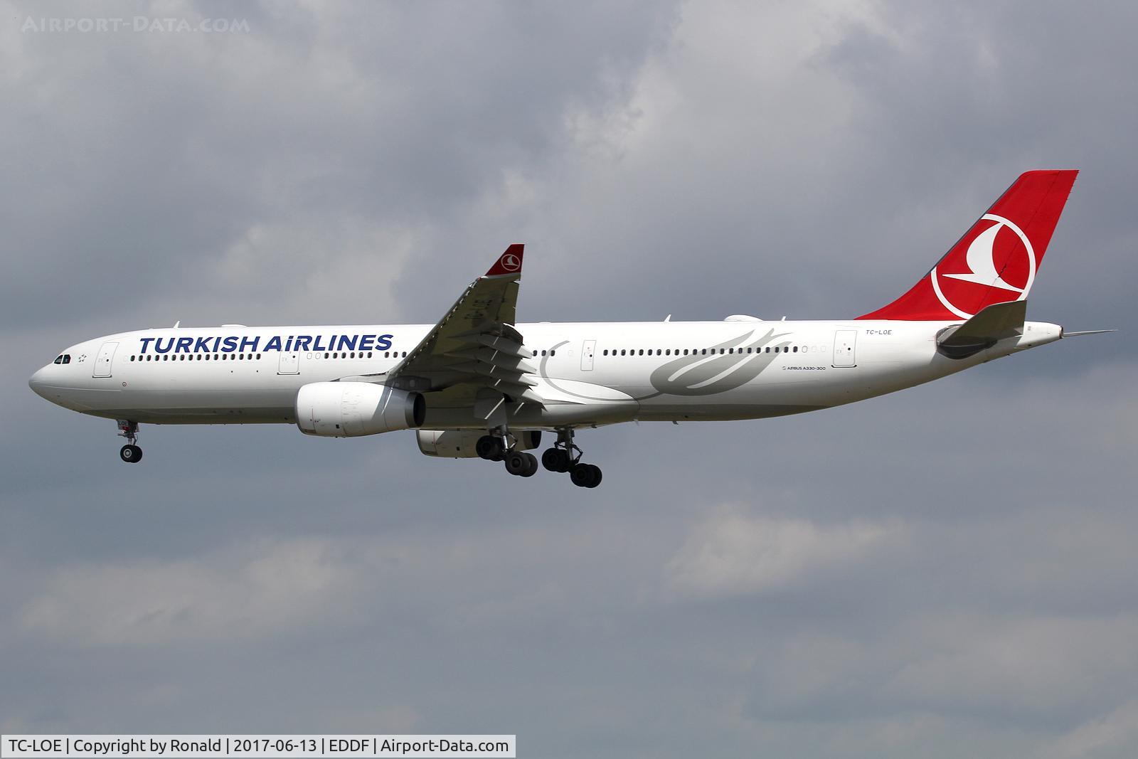 TC-LOE, 2015 Airbus A330-343 C/N 1592, at fra
