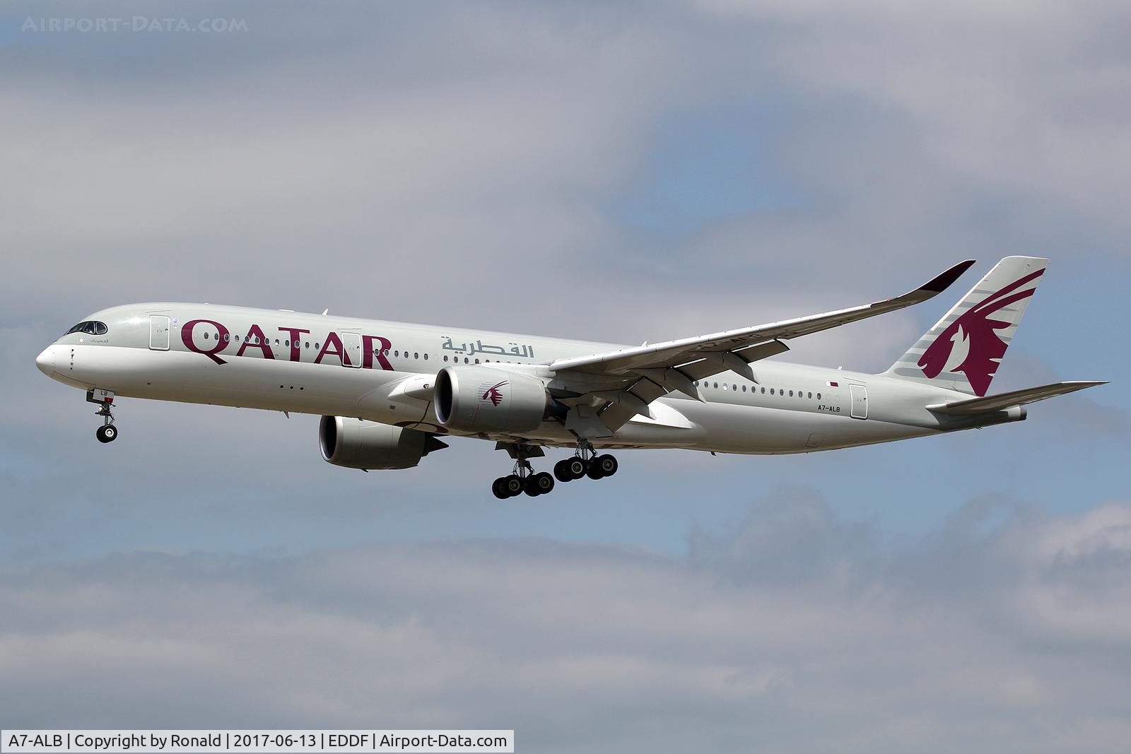 A7-ALB, 2015 Airbus A350-941 C/N 007, at fra
