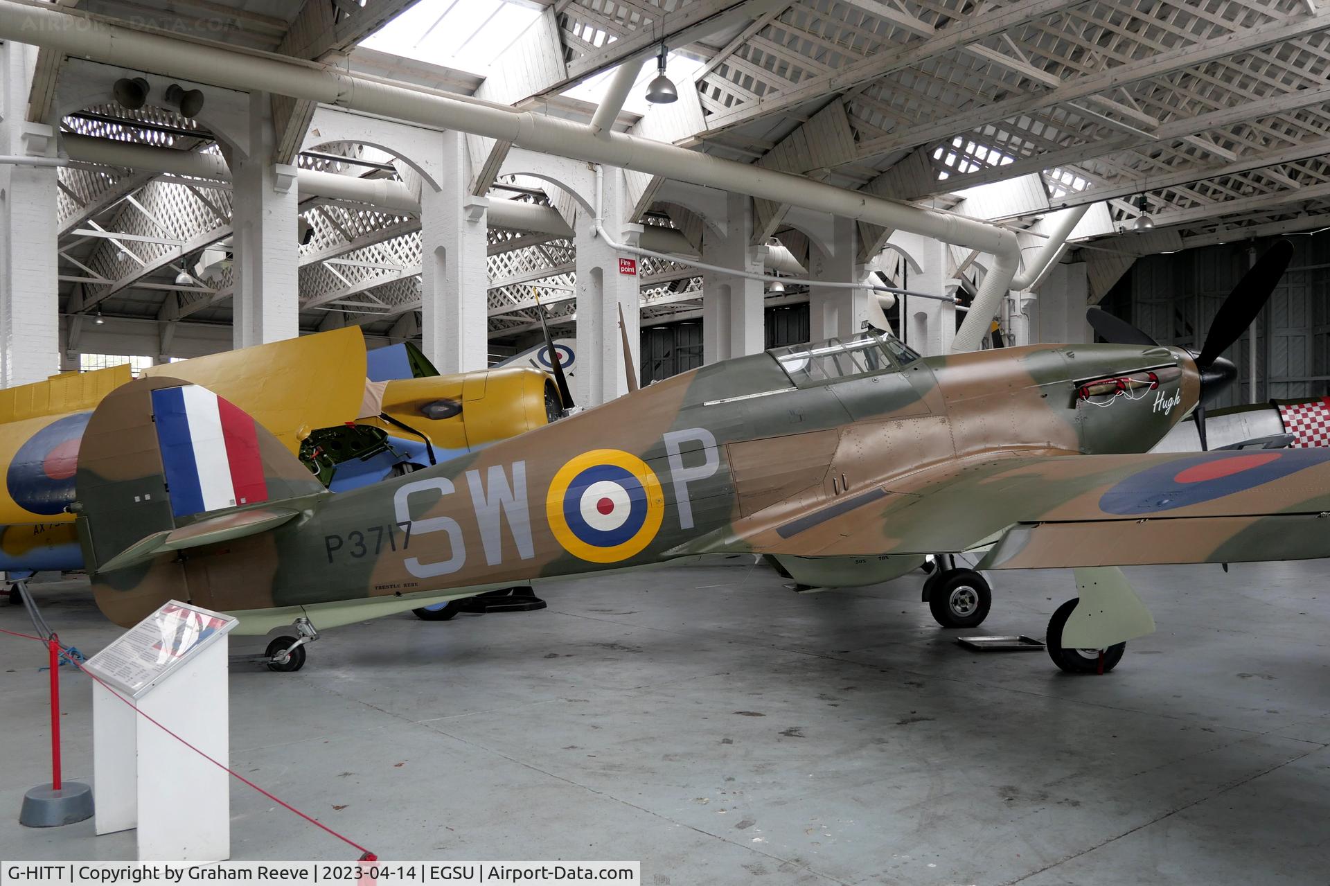 G-HITT, 1940 Hawker Hurricane I C/N Not found / see comment, On display at IWM Duxford.